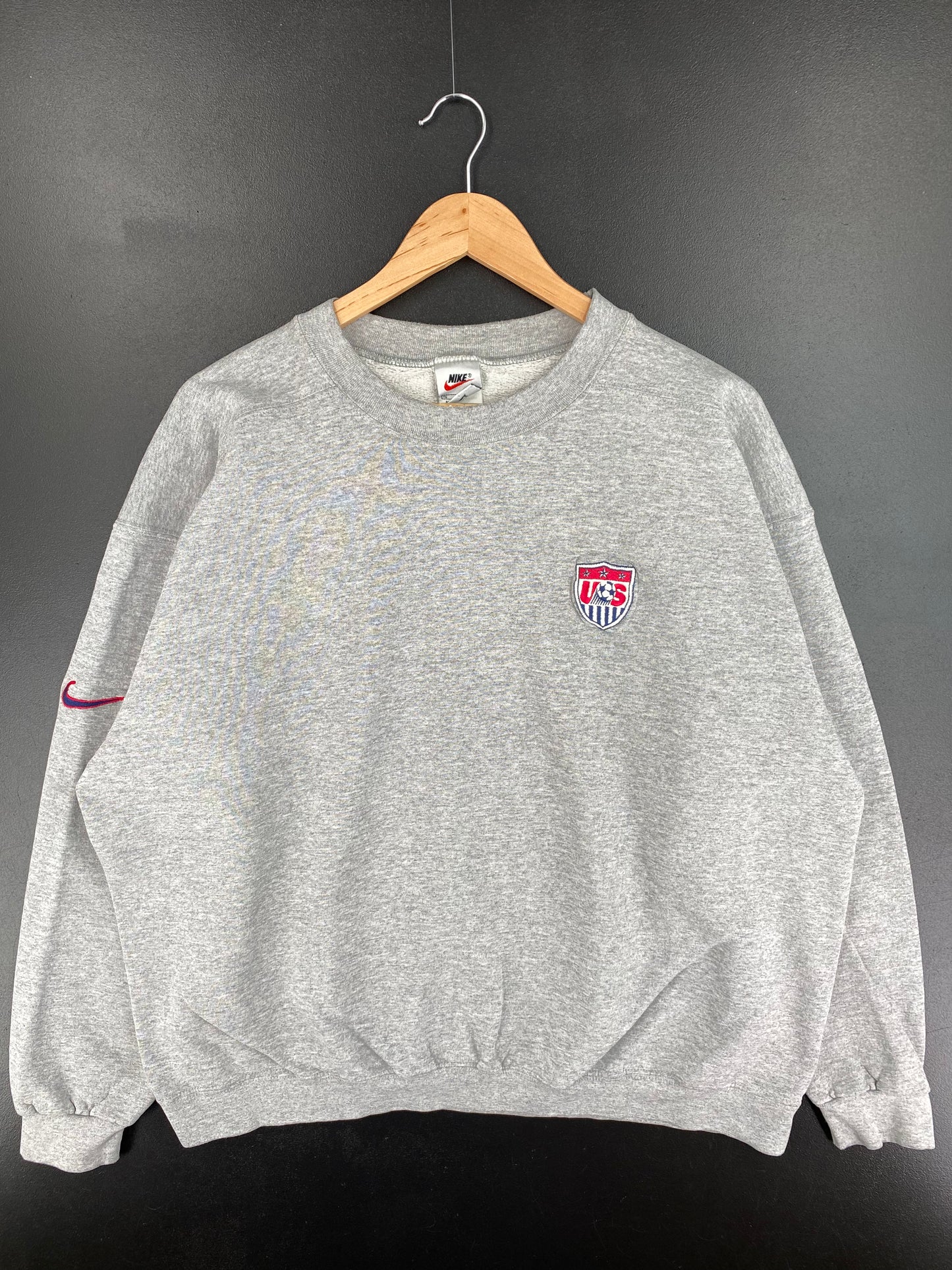 90's NIKE USA SOCCER Made in USA Size XL Vintage Sweat-Shirt / A2630