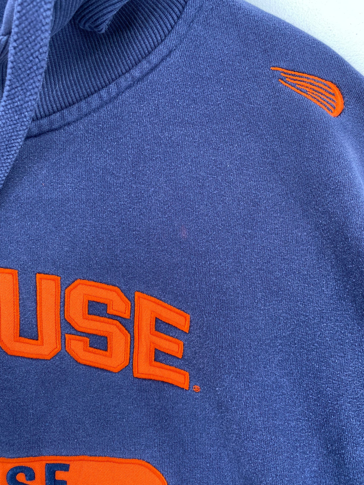 00' NIKE SYRACUSE LACROSSE Size L Vintage College Hoodie Sweat-Shirt / A2632