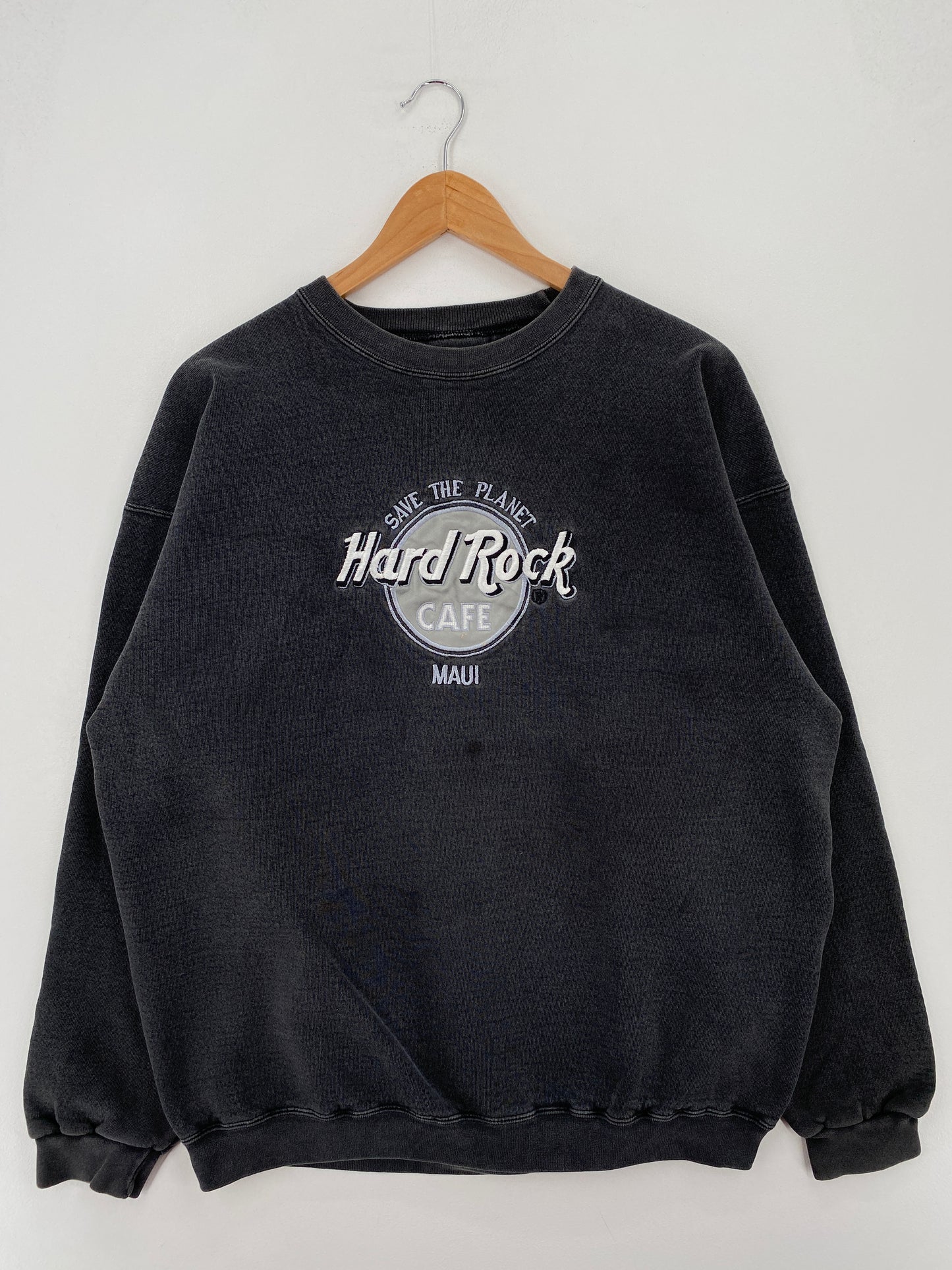 90's HARD ROCK CAFE Made in USA Size XL Vintage Sweat-shirt / A7872