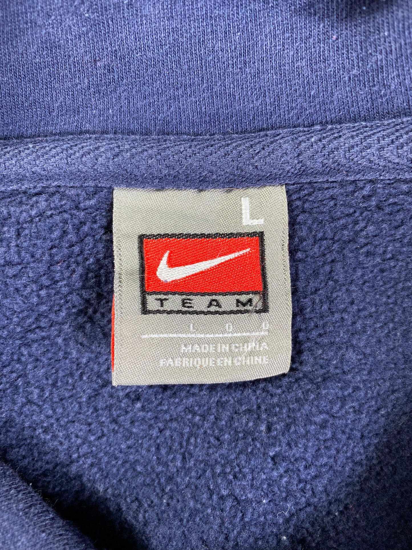 00' NIKE SYRACUSE LACROSSE Size L Vintage College Hoodie Sweat-Shirt / A2632