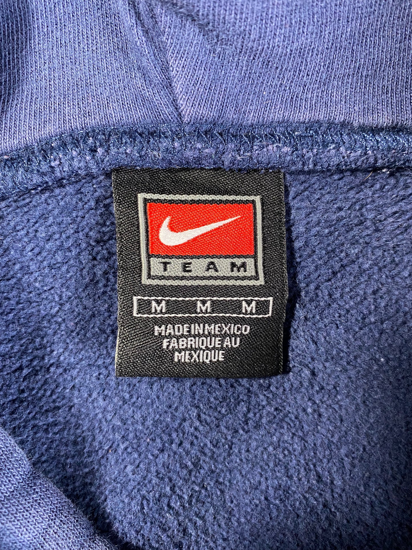 00' NIKE BYU Size M Vintage College Hoodie Sweat-Shirt / A2637