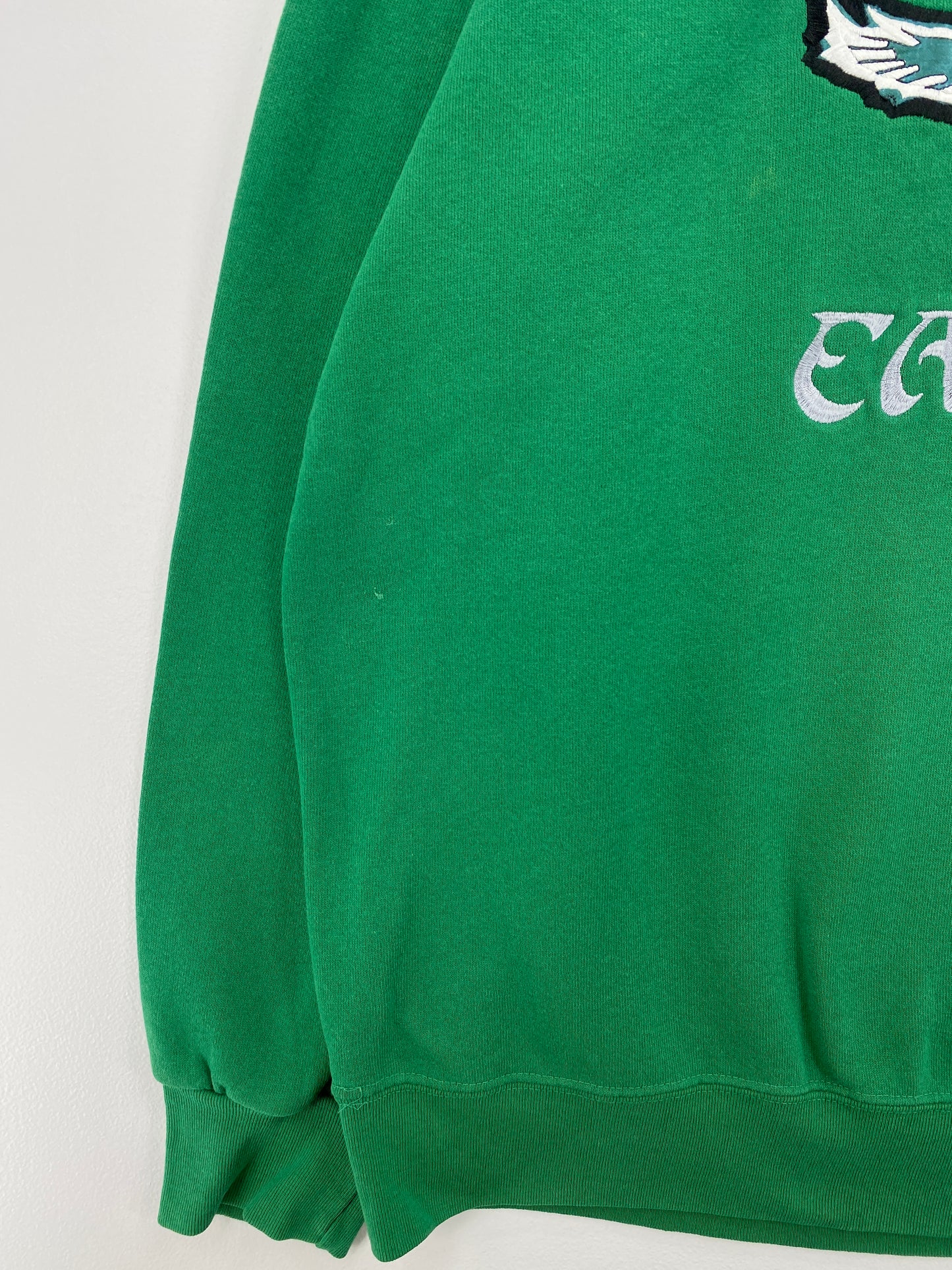90's EAGLES Made in USA Size XL Vintage NFL Sweat-Shirt / A8152