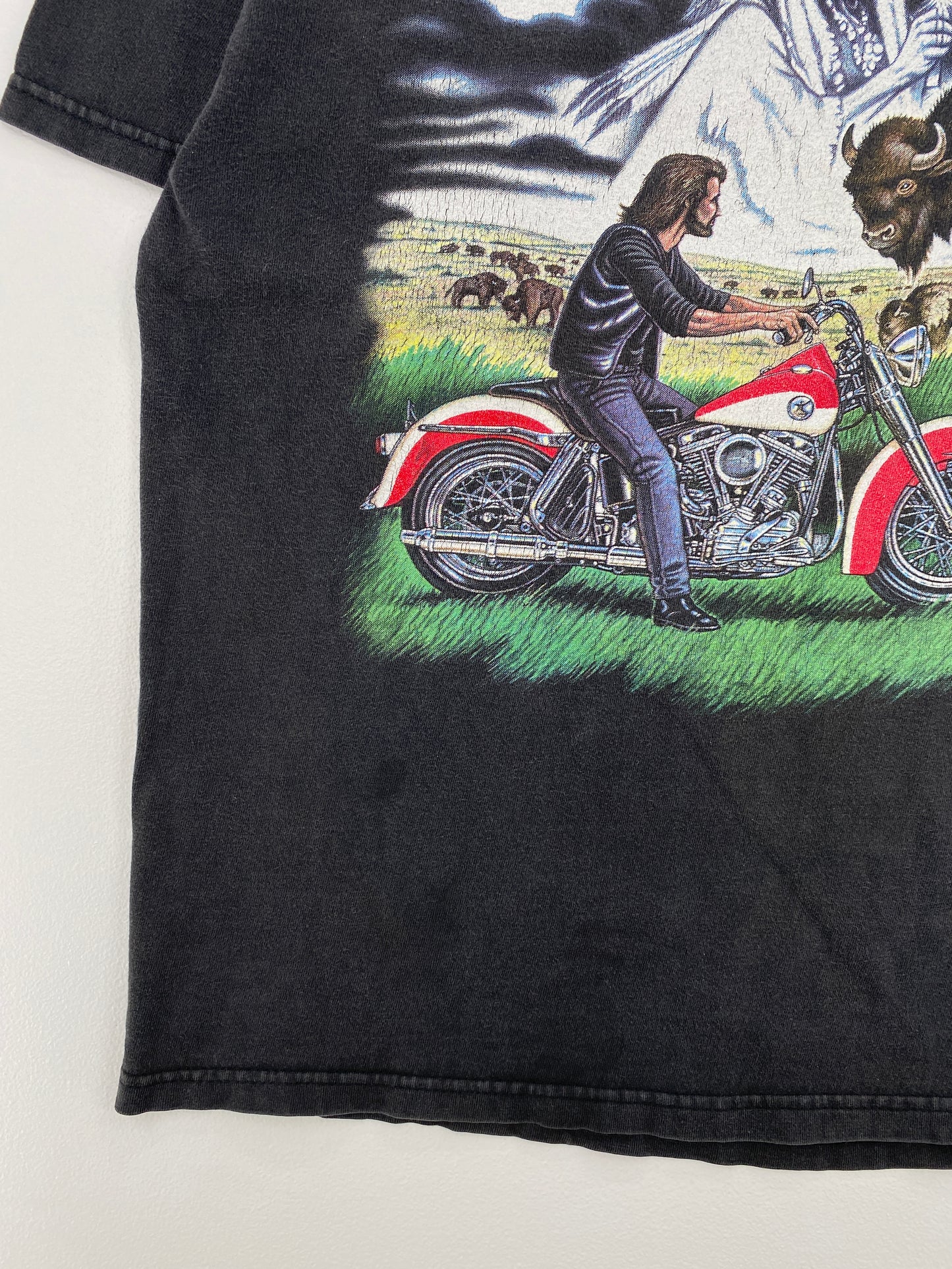 90's EASYRIDERS Size L Vintage T-Shirt / A8176