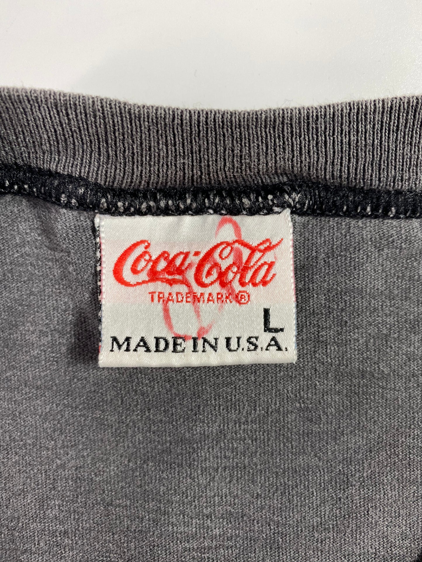 1995 COCA COLA Made in USA Size L Vintage T-Shirts / A2790