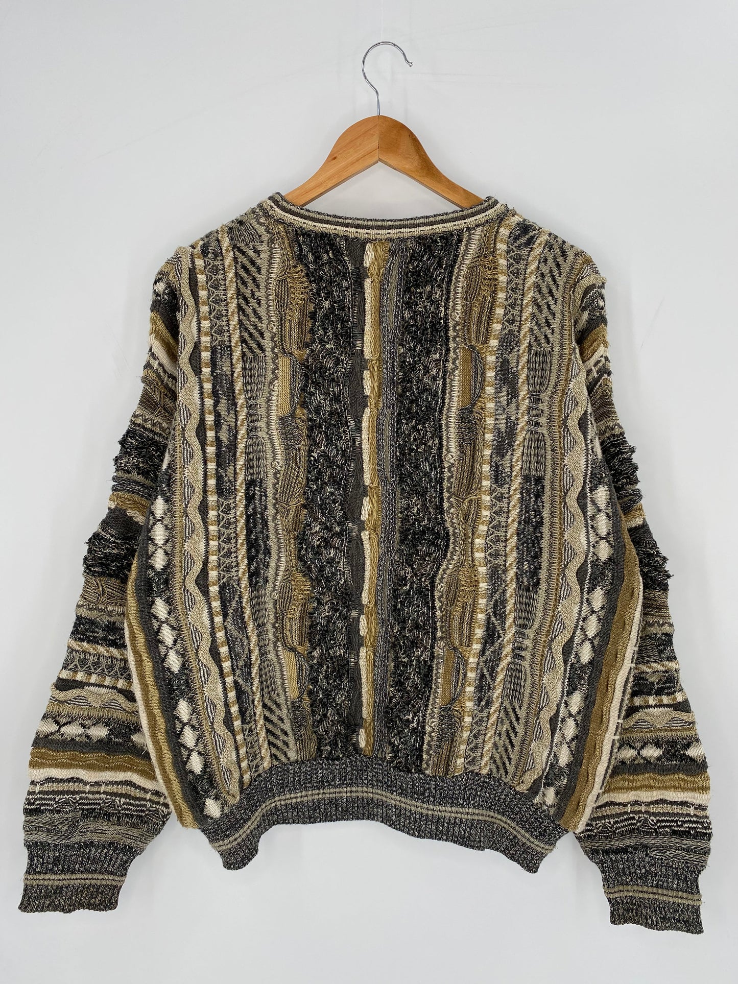 Vintage 3D COOGIE STYLE Size M Knit Sweater / K9718