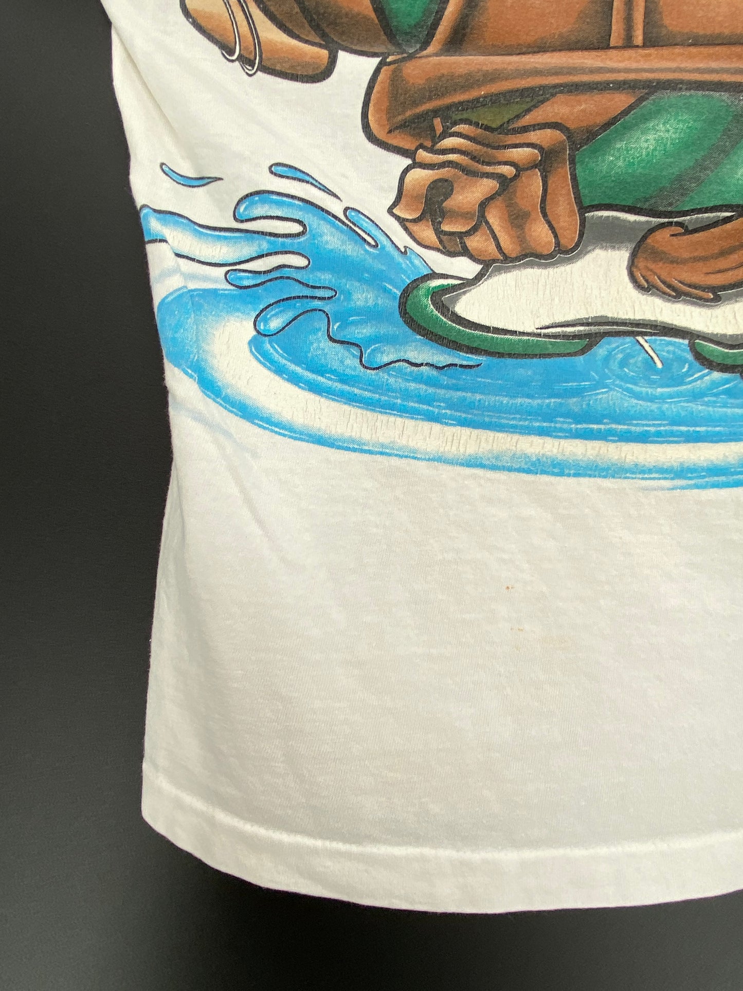 1995 LOONEY TUNES TAZ Made in USA Size L Vintage T-Shirt / 9443