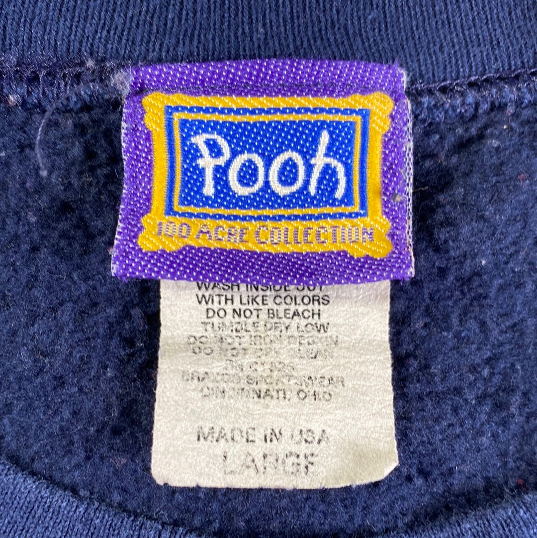 .00’ DISNEY WINNIE THE POOH Made in USA Size L Vintage Sweat-shirt / A7582