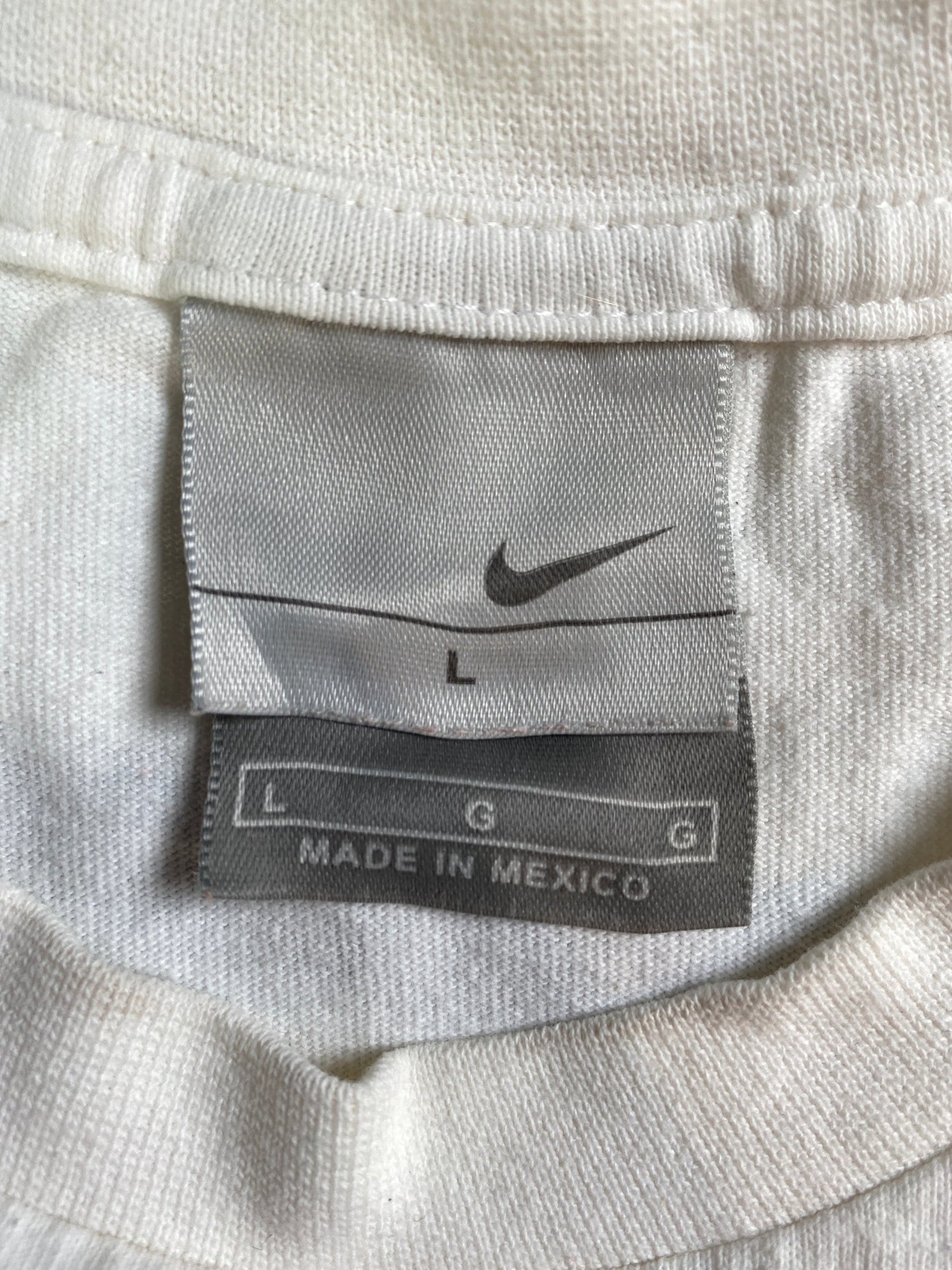 00' NIKE Size L Vintage Long Sleeve T-Shirt / E4449T
