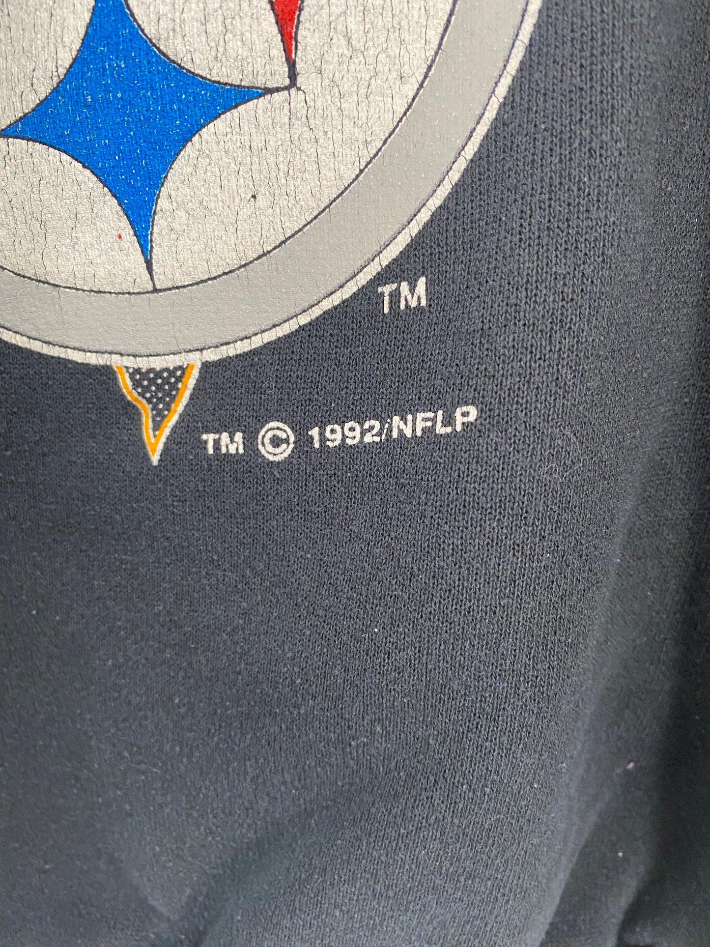 1992 PITTSBURGH STEELERS Made in USA Size XL NFL Sweat-Shirts/ K9927