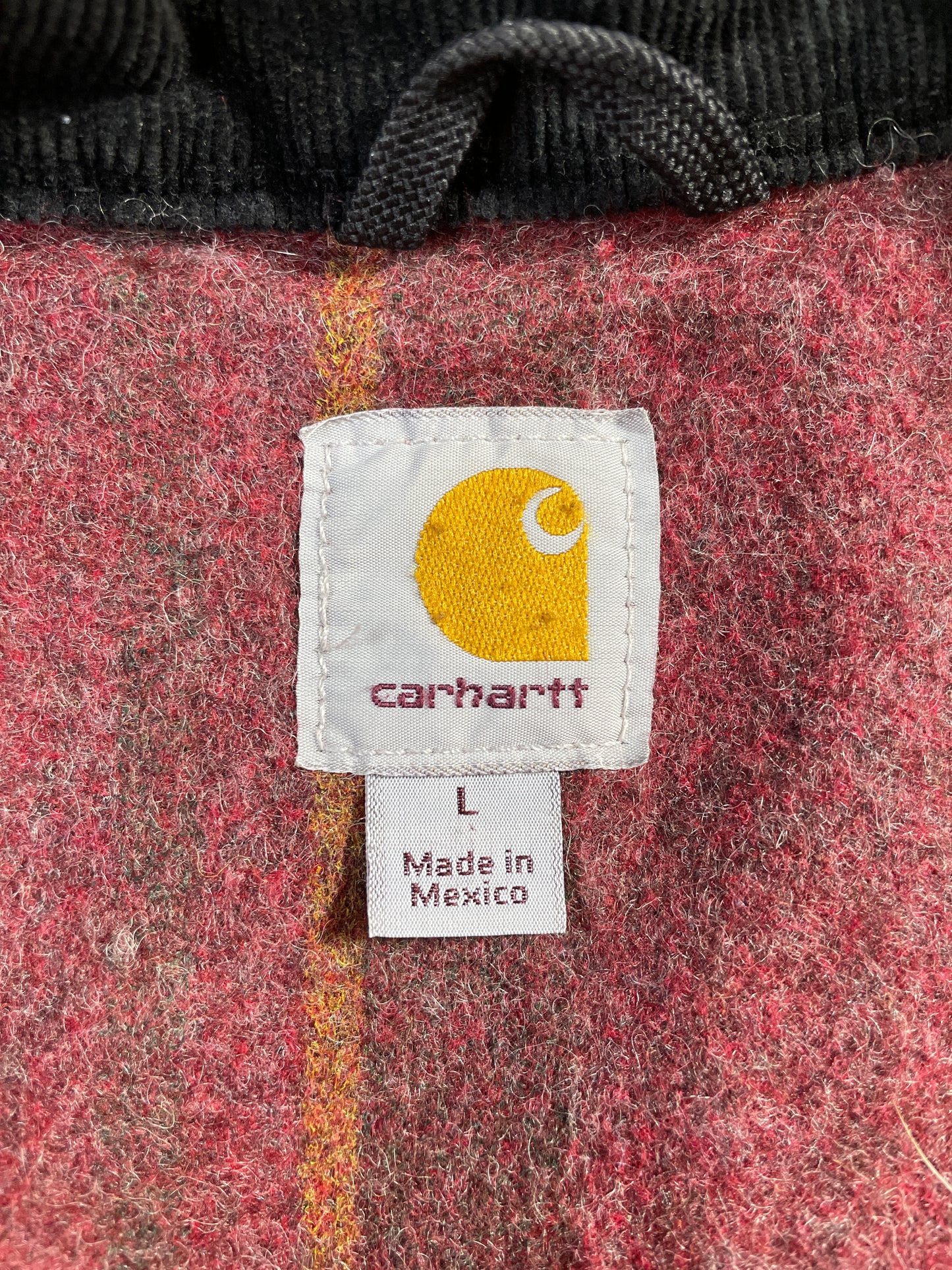 Vintage CARHARTT Size L Duck Zip-up Jacket / A8513