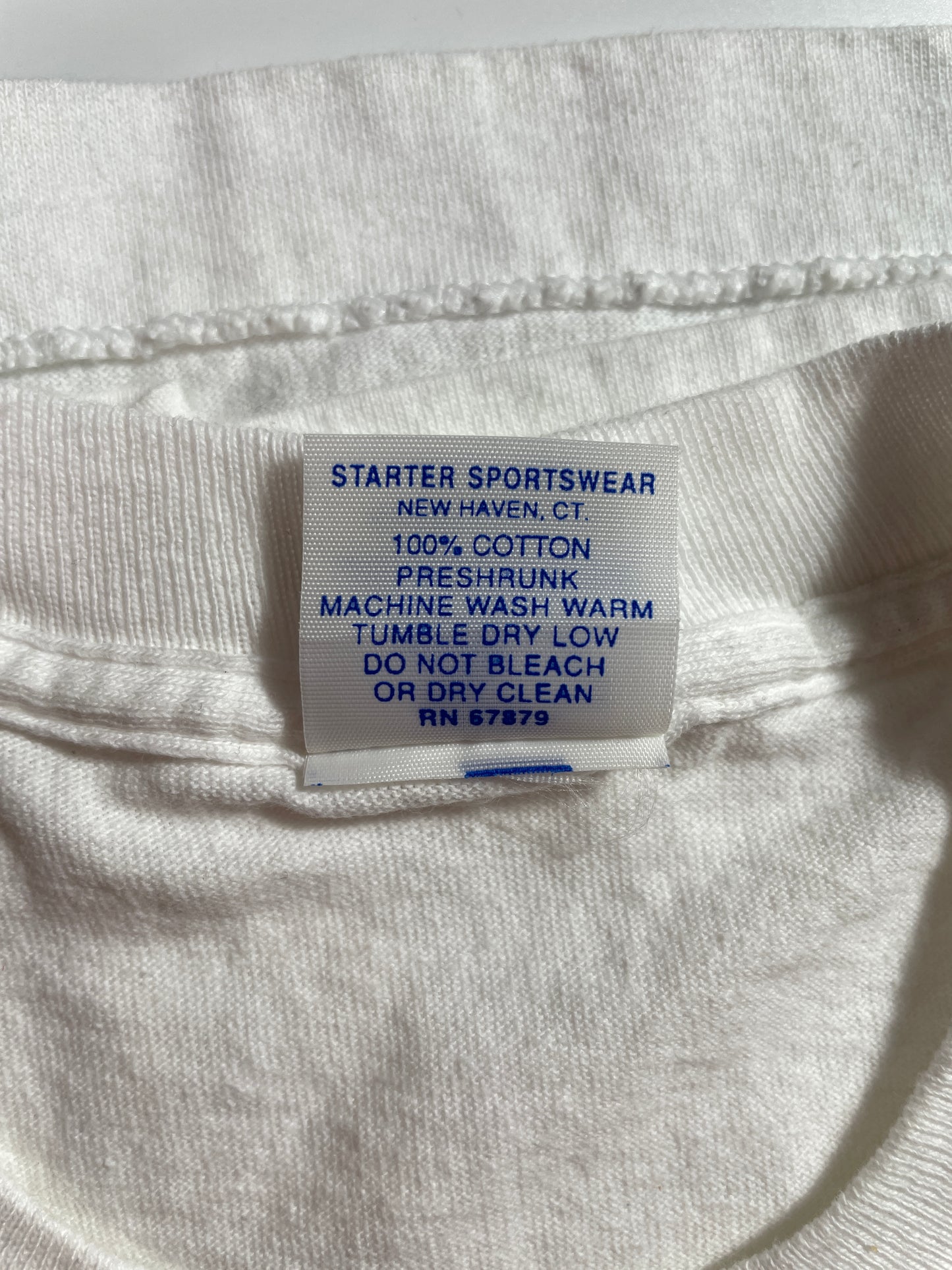 .19934 STARTER x NEW YORK RANGERS STANLEY CUP Made in USA Size XL Vintage NHL T-Shirt / E2880T