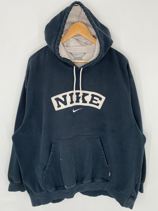 00’ NIKE Size XL Vintage Hoodie Sweat-shirt / K8919