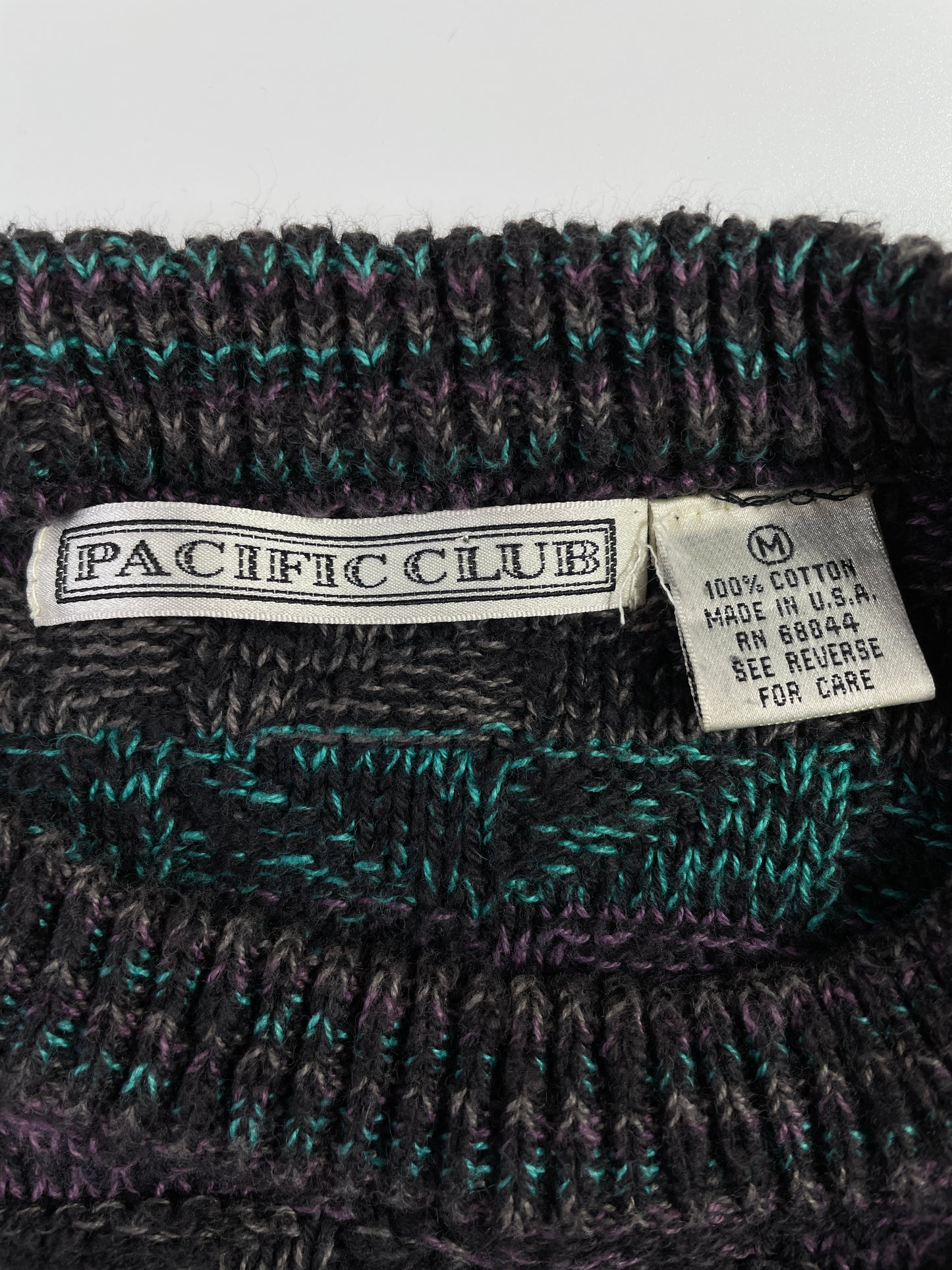 Vintage COOGI Style Size M Cotton Knit Sweater / E4570K
