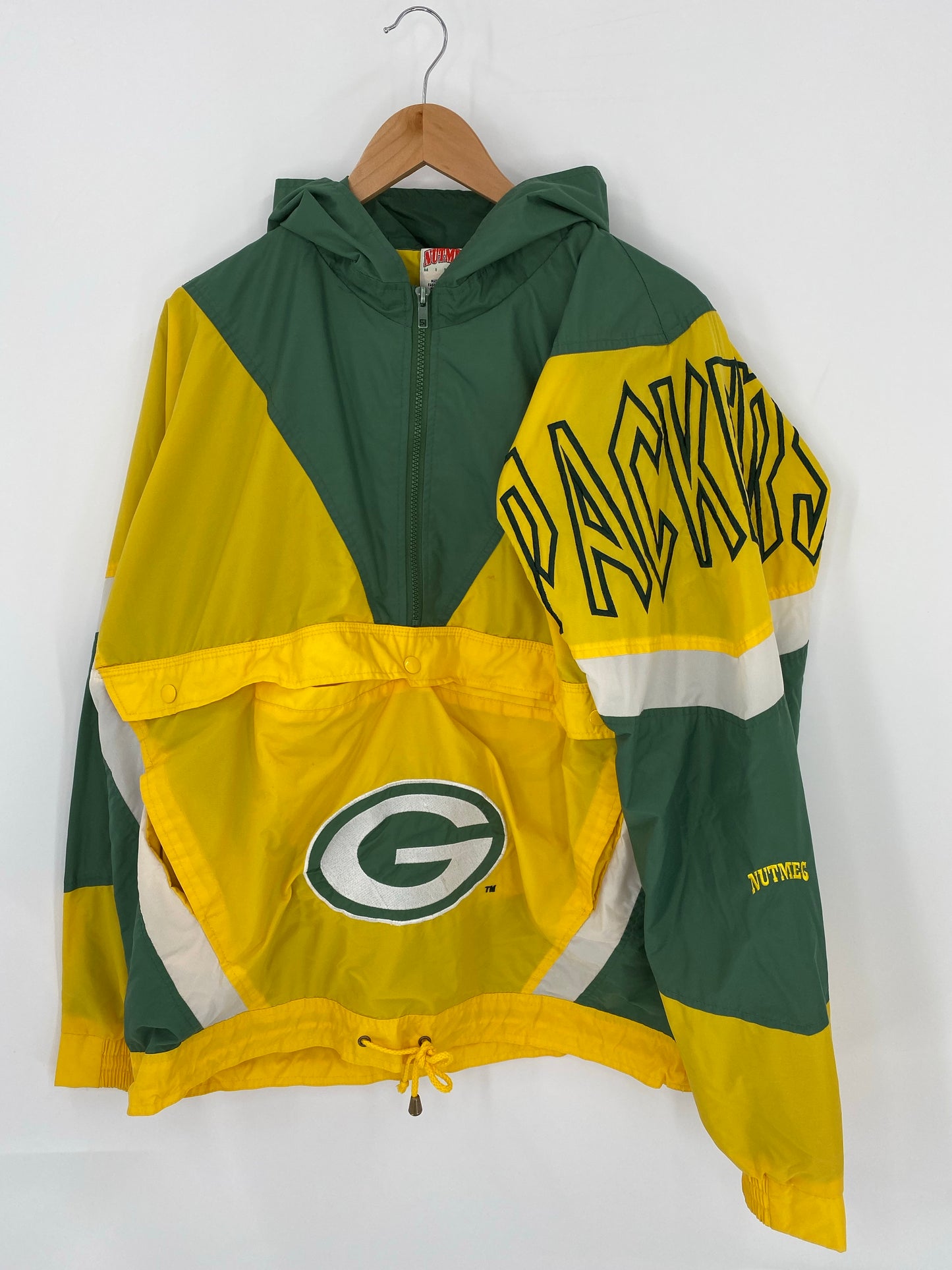 90’s PACKERS Size L NFL Nylon Jacket  / K5926