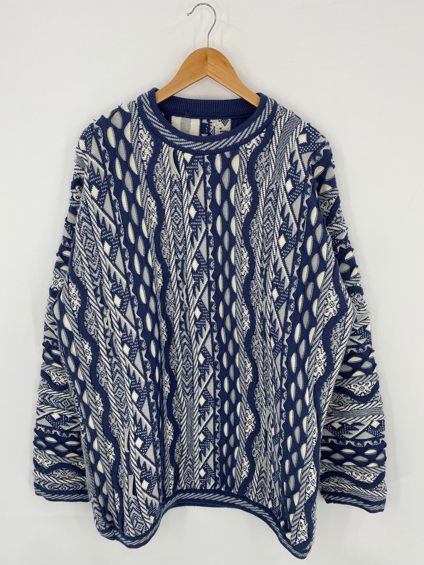 Vintage 3D COOGI- Style Size XXXL Knit Sweater / K7219