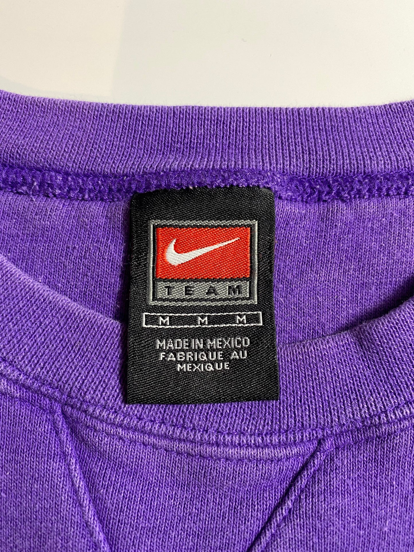 00’ NIKE KANSAS STATE UNIVERSITY WILDCATS Size M Vintage College Sweat-shirt / K6357