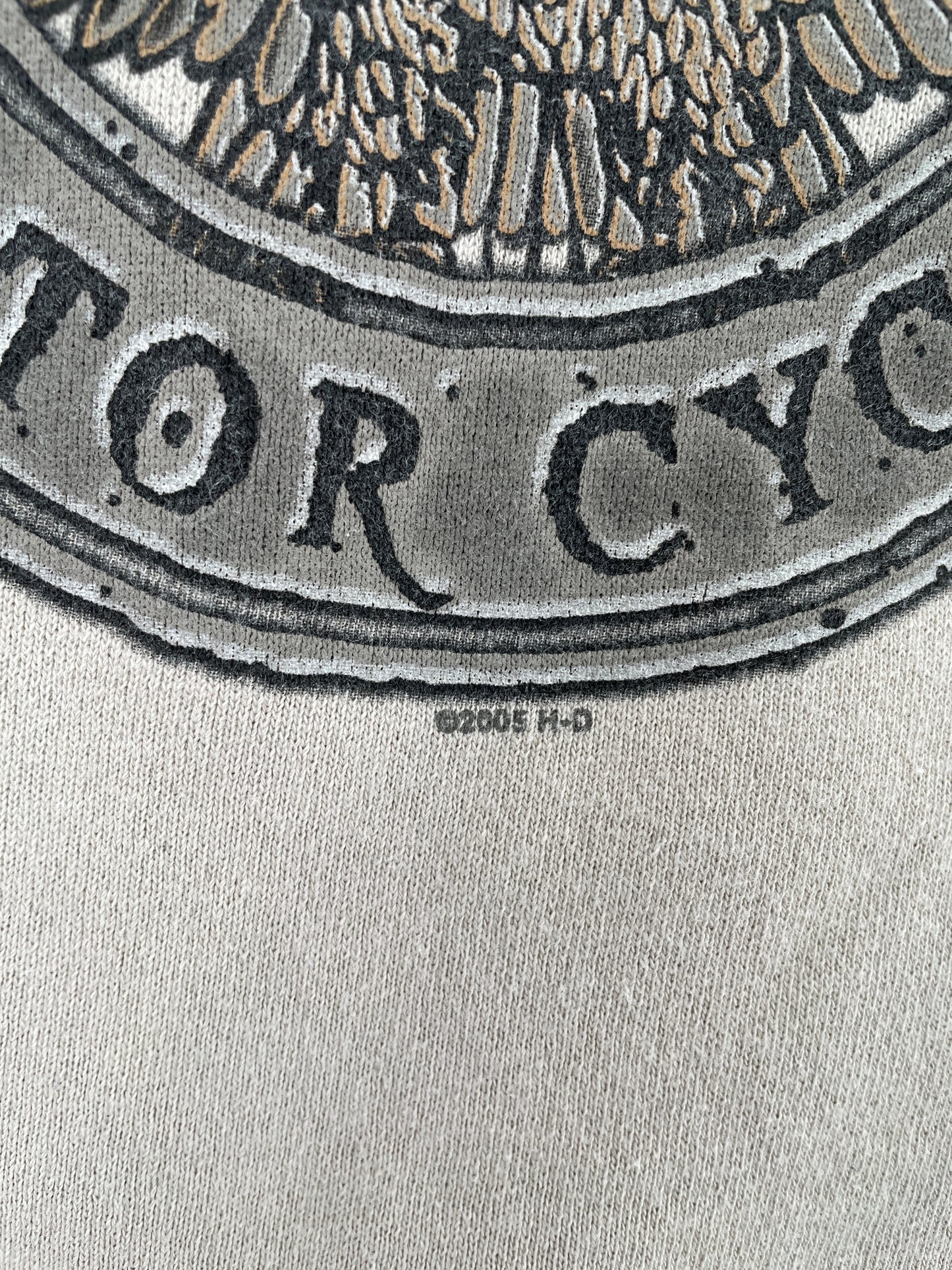 2005 HARLEY DAVIDSON ATLANTIC COUNTY Made in USA Size XXXL Vintage Hoodie Sweat-Shirt / E3023S