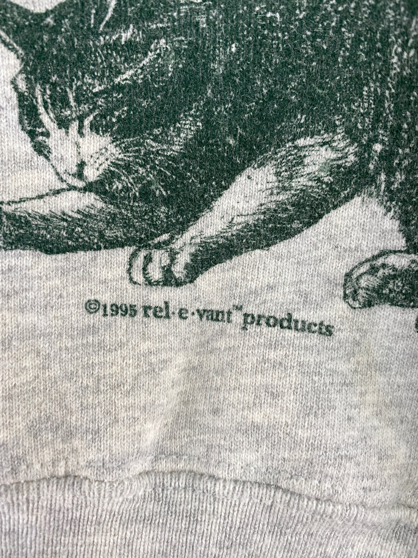 1995 CATS Made in USA Size XL Vintage Sweat-shirt / E2832S