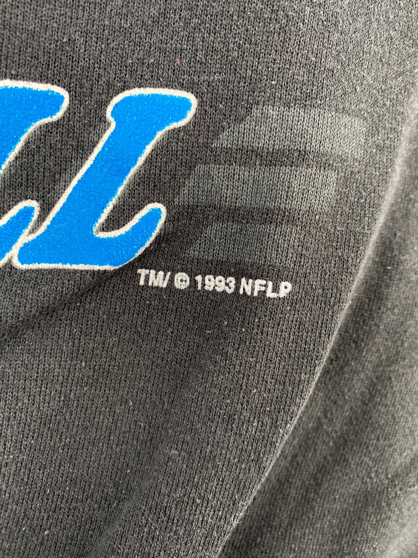 1993 CAROLINA PANTHERS Made in USA Size XL Vintage NFL Sweat-Shirt / E2142S
