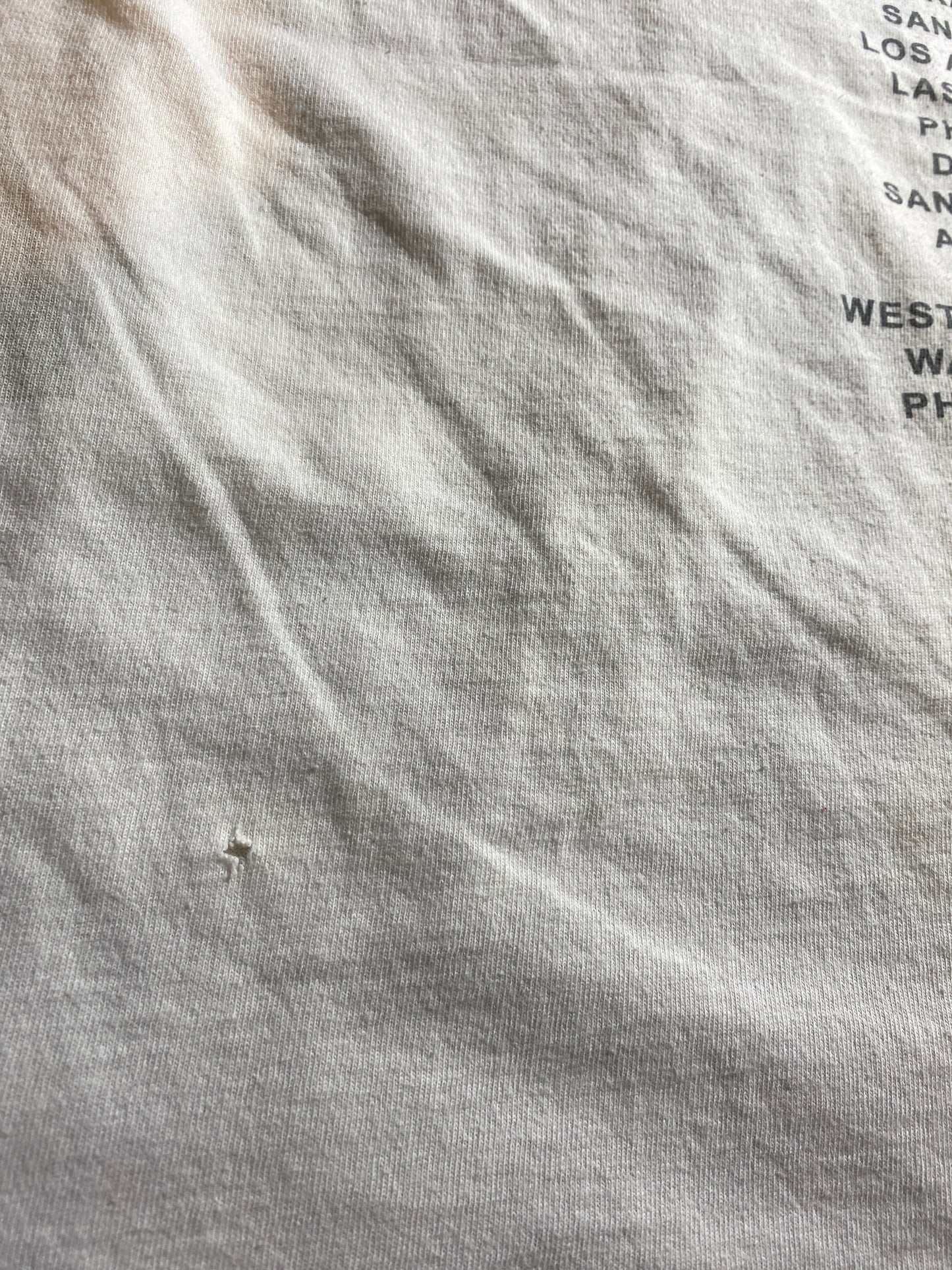 2005 EMINEM TOUR Size L Vintage Music T-Shirts / K2399