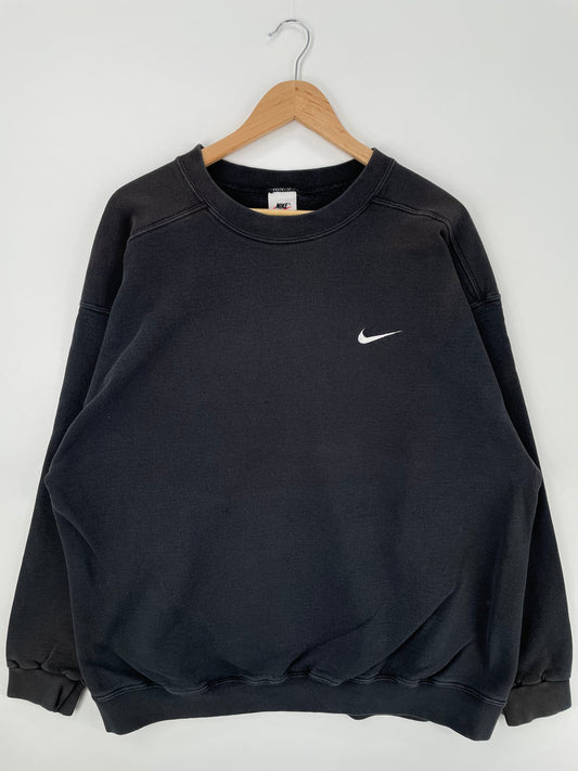 90’s NIKE MINI SWOOSH Size XL Vintage Sweat-shirt / E1446S