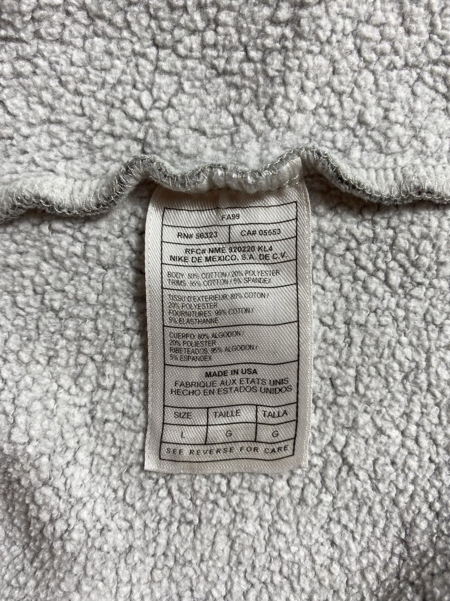 00’ NIKE UNIVERSITY OF KENTUCKY Made in USA Size L Vintage Hoodie Sweat Shirts/ K4951