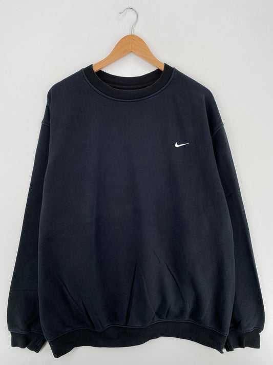 00' NIKE MINI SWOOSH Size XL Vintage Sweat-shirt / A6444