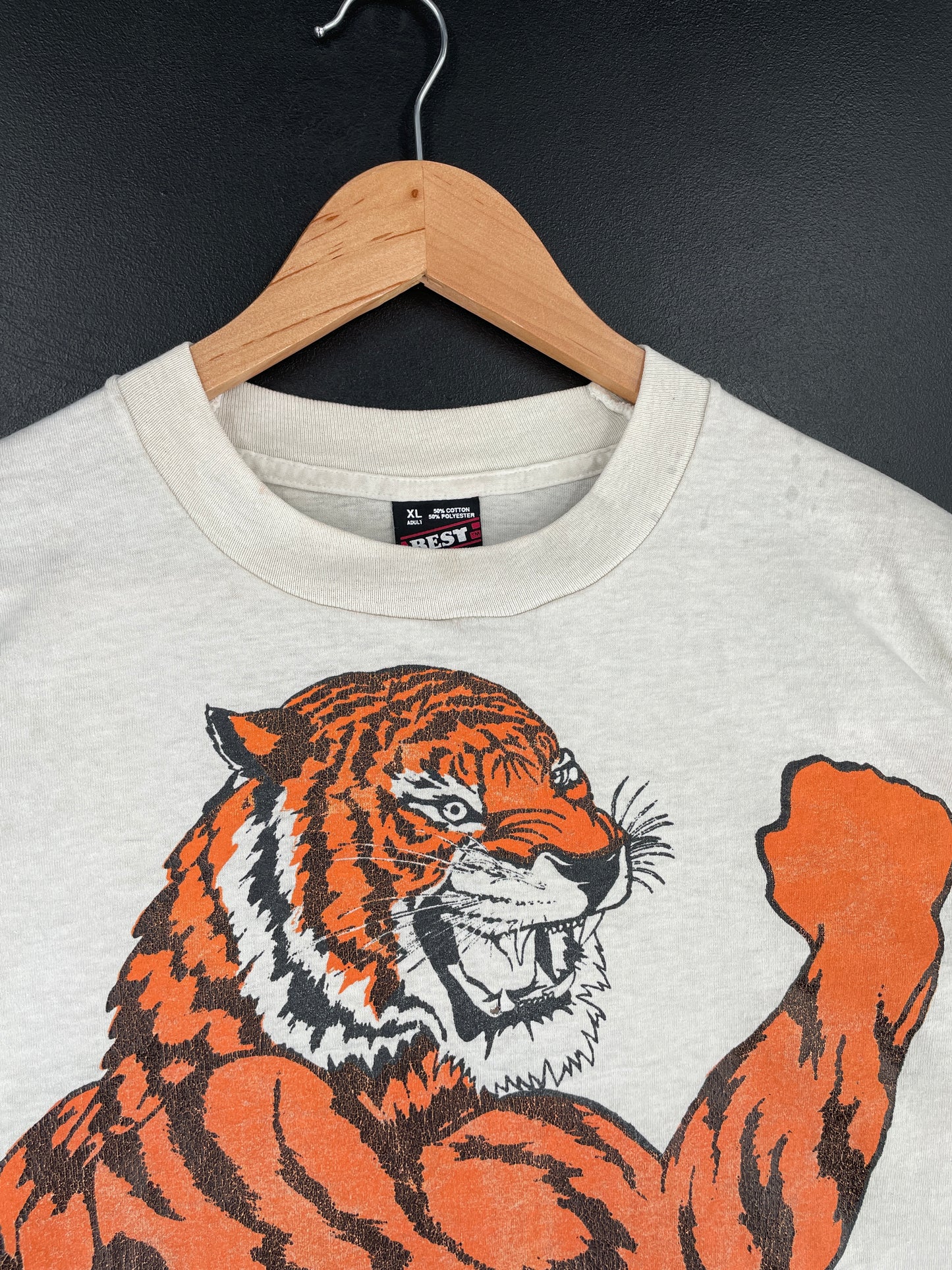 80’s AUBURN UNIVERSITY DACITY Made in USA Size XL Vintage College T-Shirt / G2577T