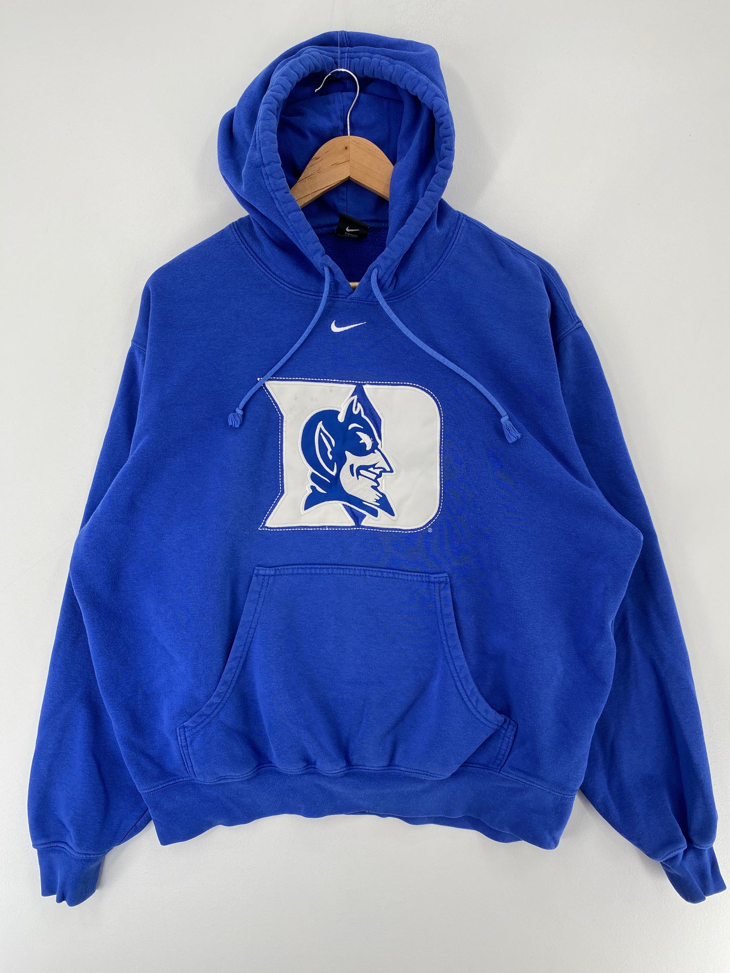 00' NIKE x DUKE UNIVERSITY BLUE DEVILS Size M Vintage College Sweat-Shirt / E5613S