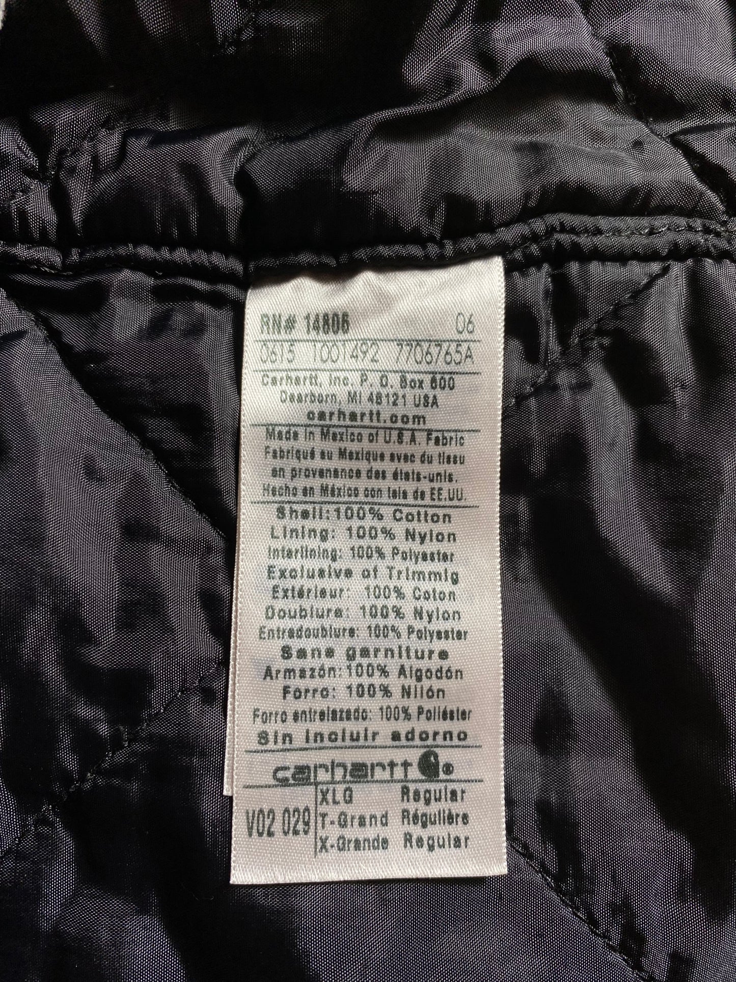 Vintage CARHARTT Size XL Vest / k7981