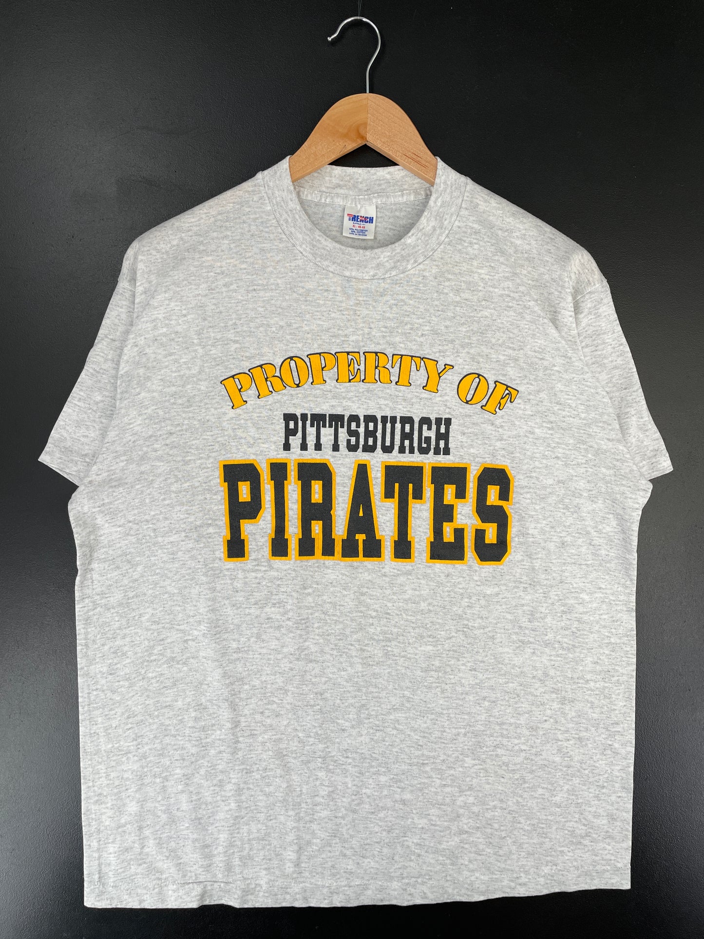 .90's PITTSBURGH PIRATES Made in USA Size XL Vintage MLB T-Shirt / E5171T