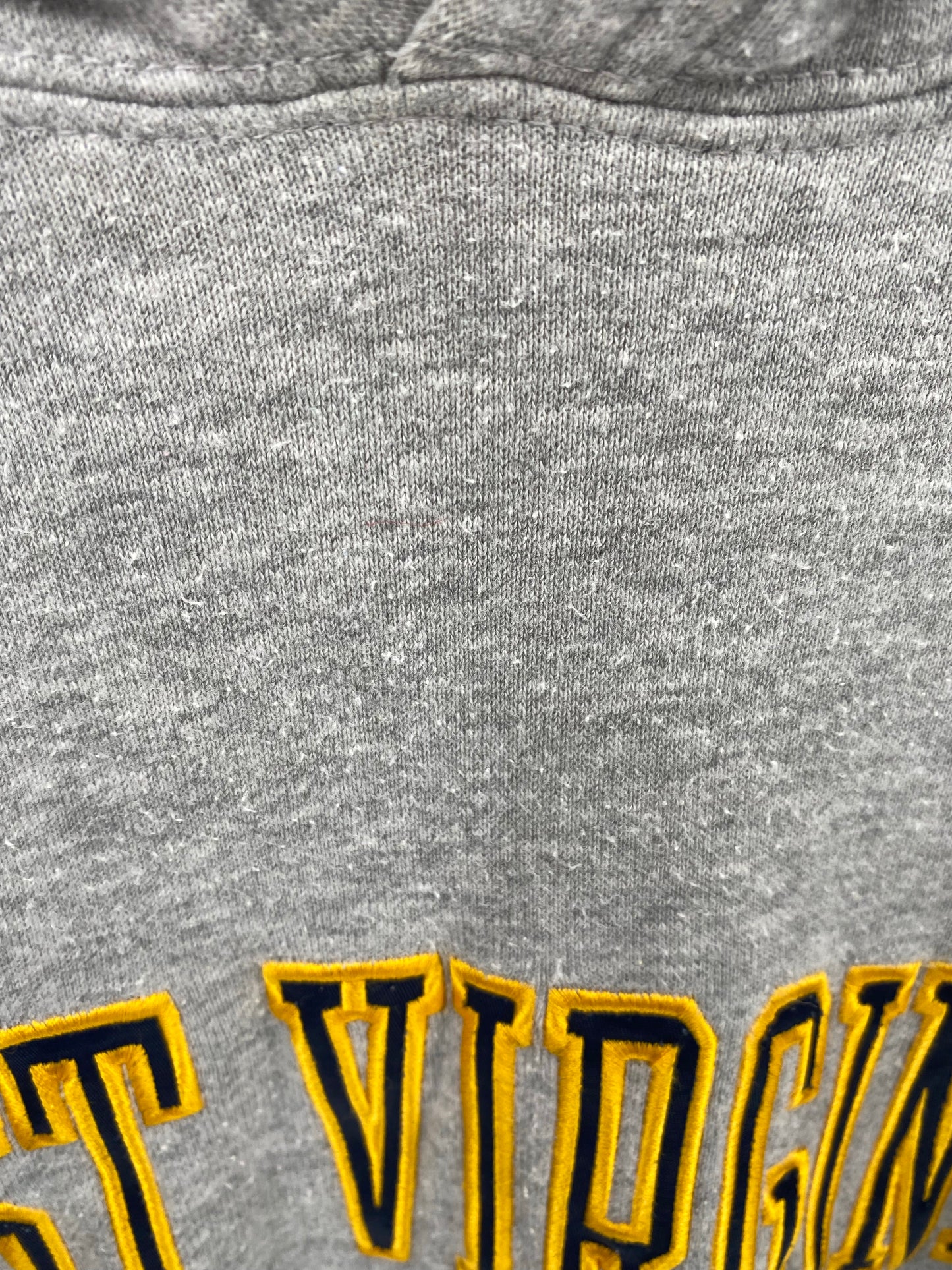 00' NIKE WEST VIRGINIA Size L Vintage Hoodie Sweat-Shirt / K4652