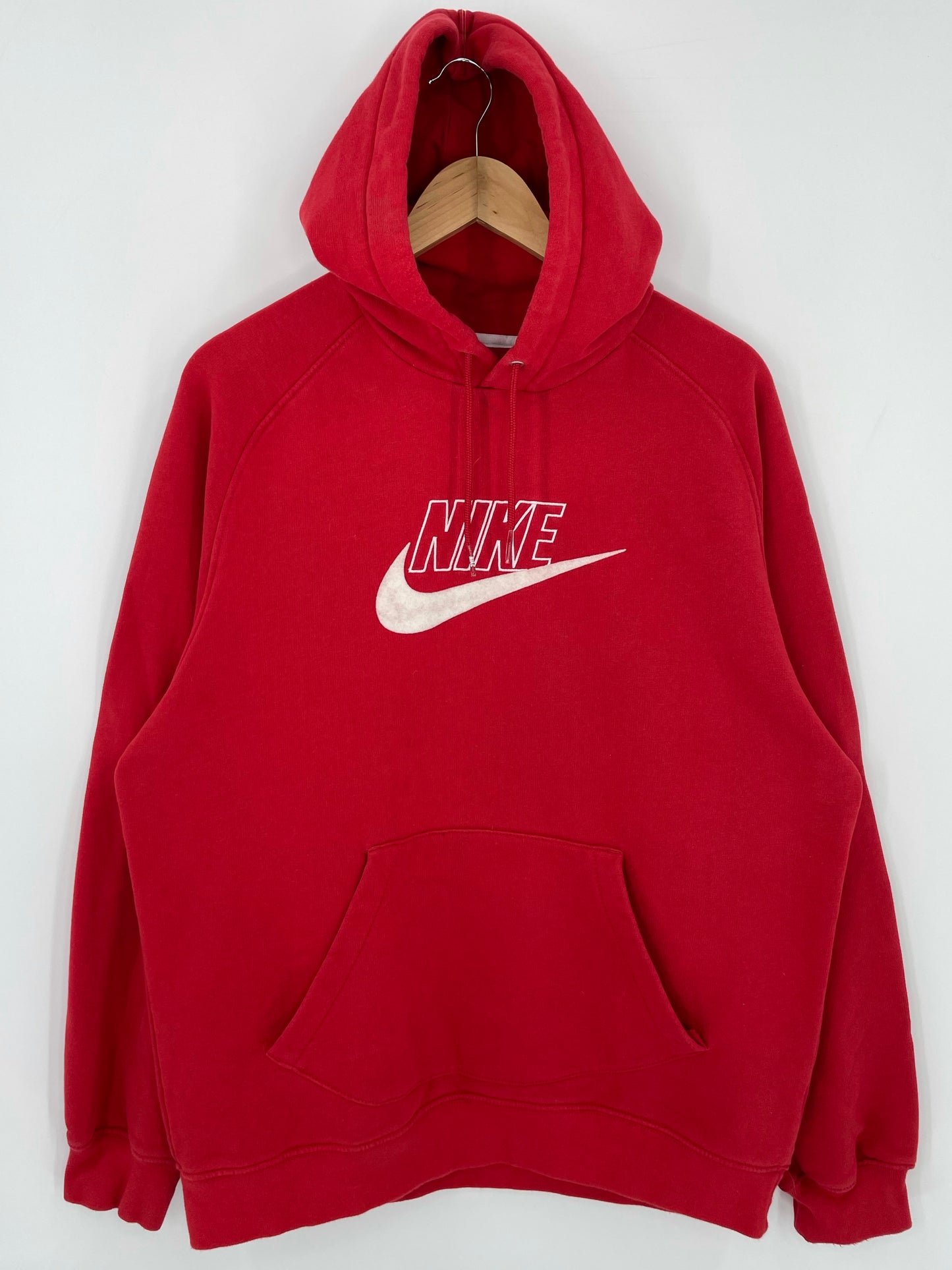 00’ NIKE Size L Vintage Hoodie Sweat-Shirt / K5694