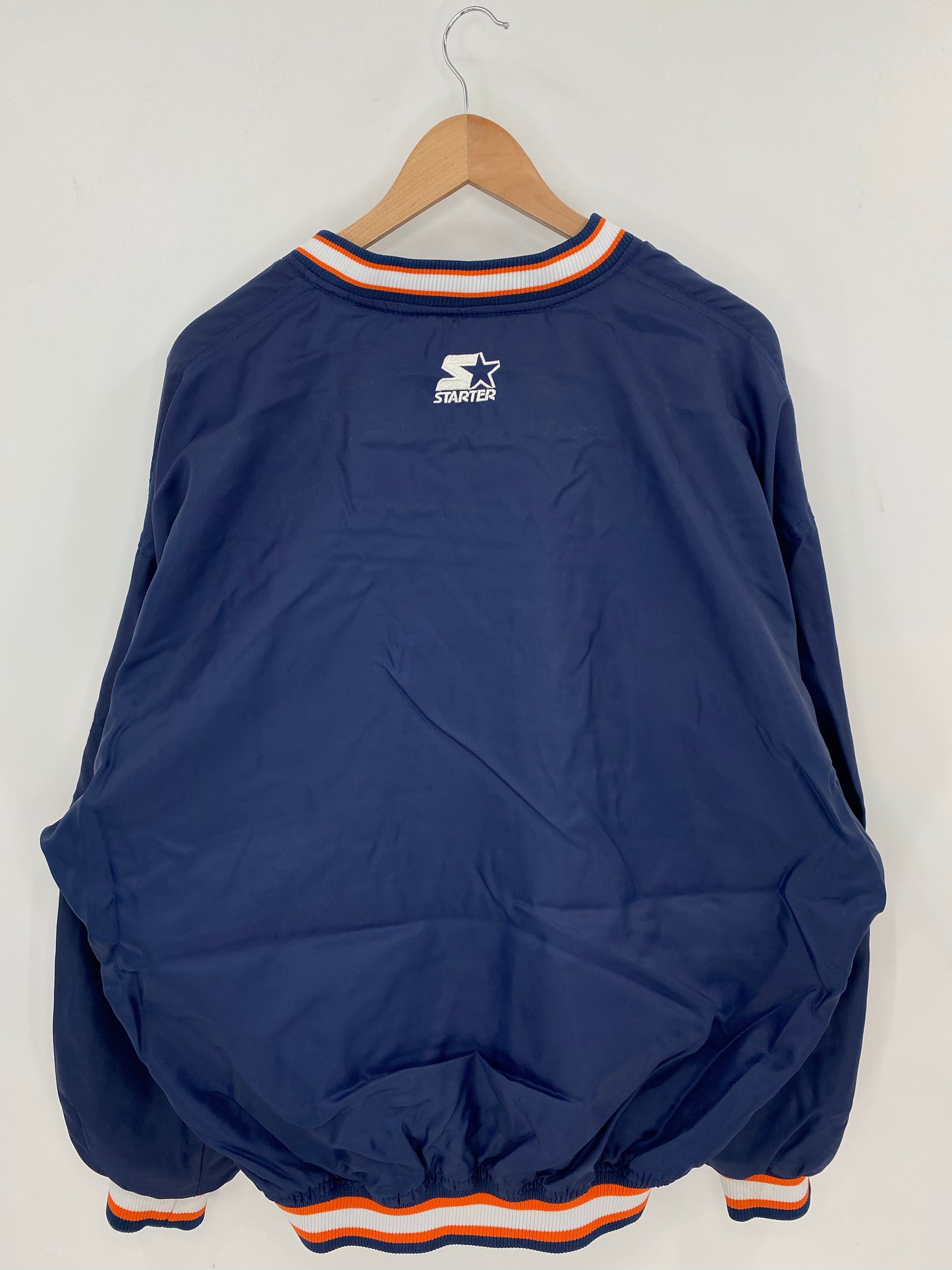 90’s STARTER x ILLINOIS Size XL Vintage Nylon Jacket  / K8032