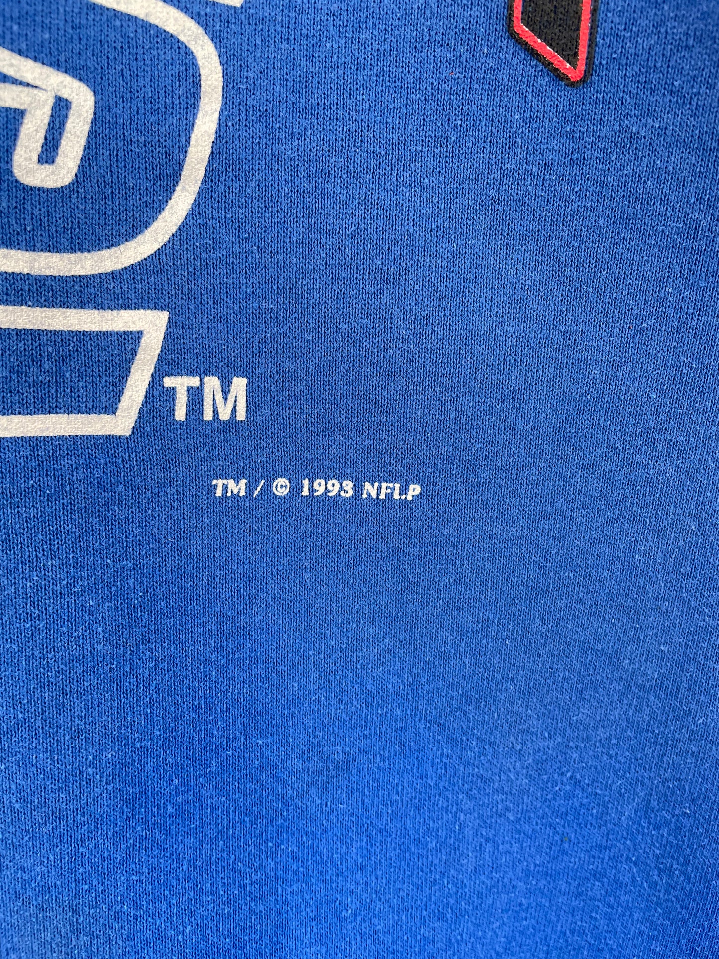 1993 NEW YORK GIANTS Made in USA Size L NFL Sweat-Shirts/ A98