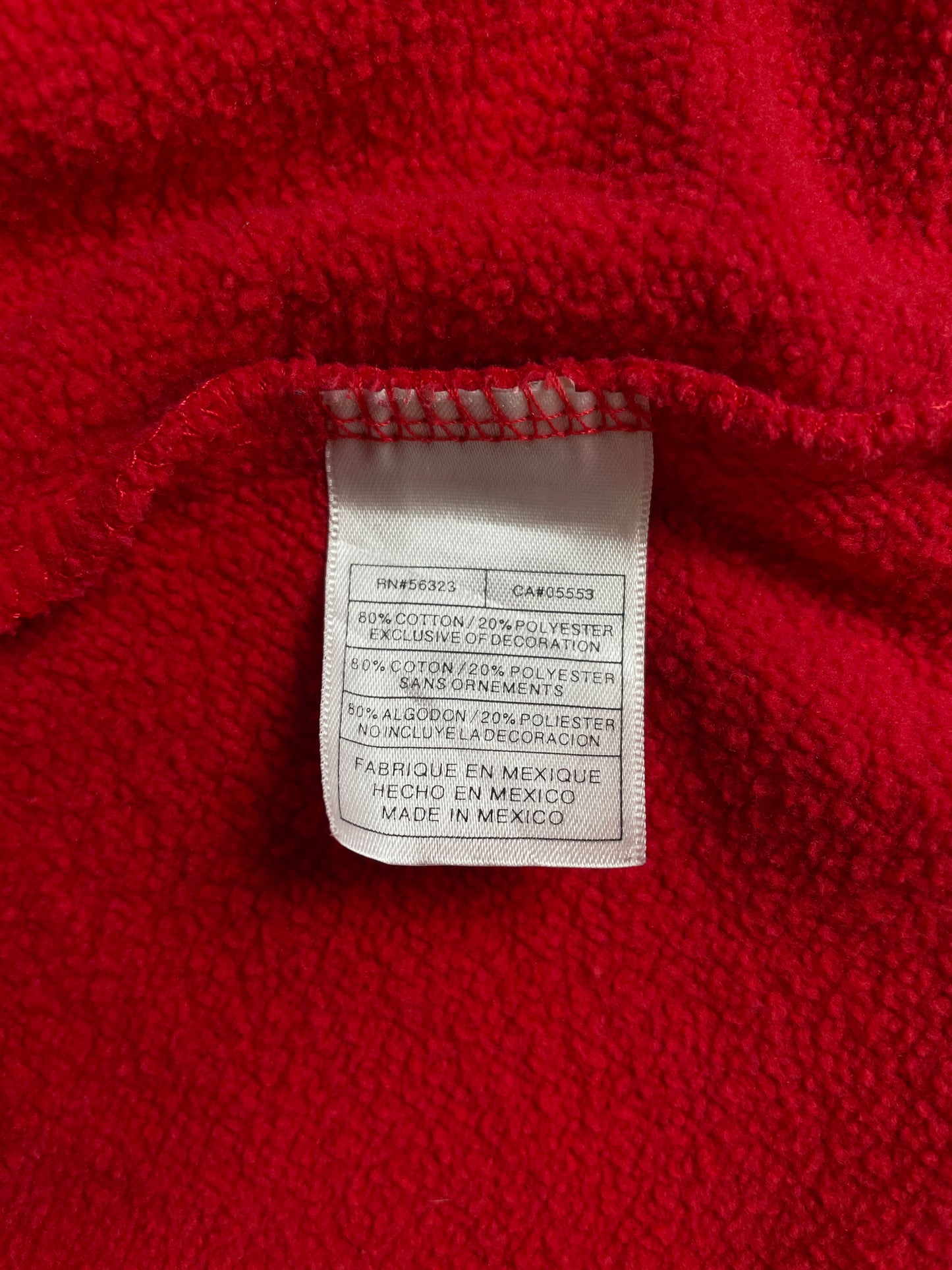 00' NIKE x OHIO STATE Size XL Vintage College Hoodie Sweat-Shirt / A7075