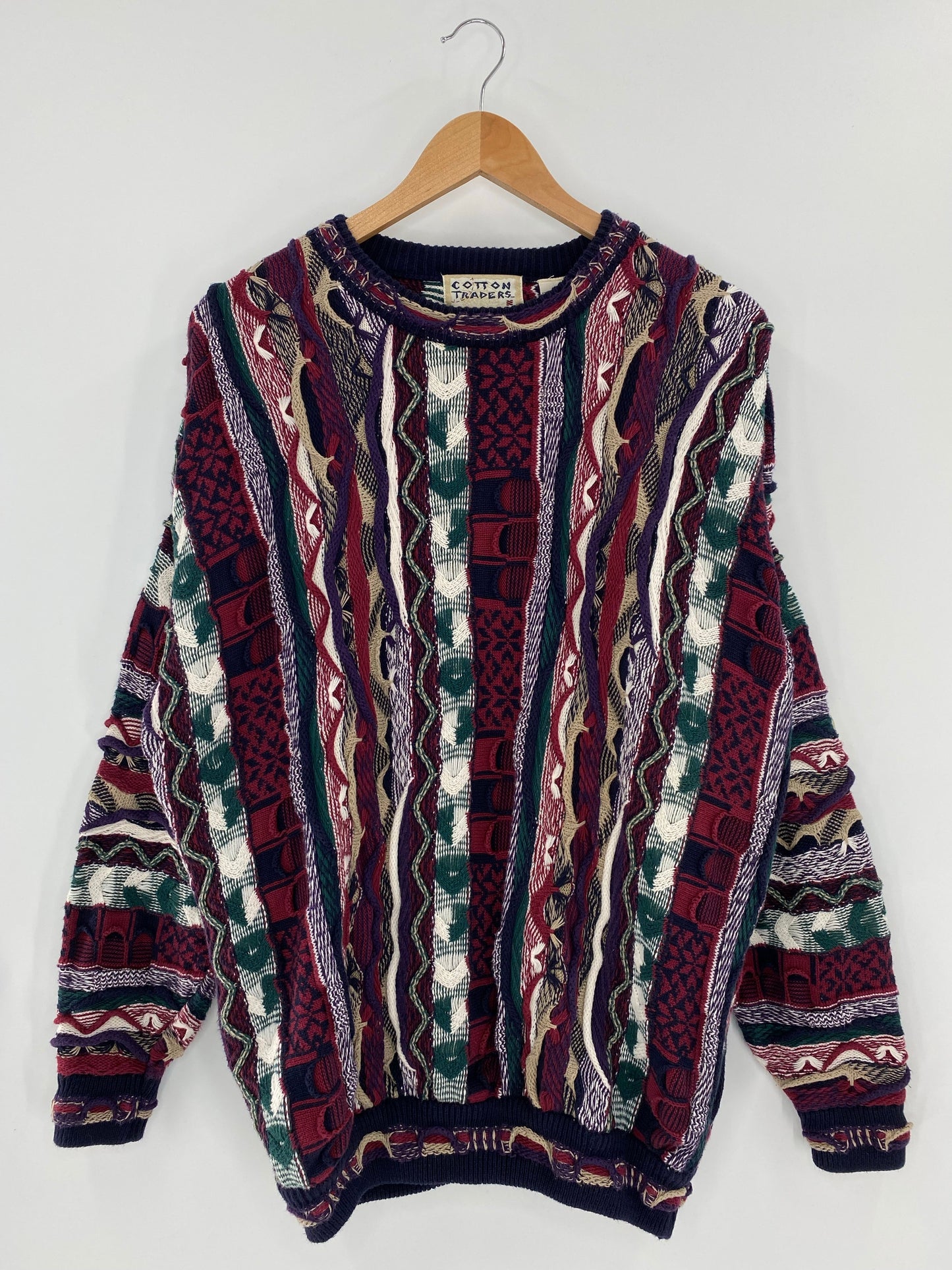 Vintage 3D COOGI Style Size L Knit Sweater / A6721