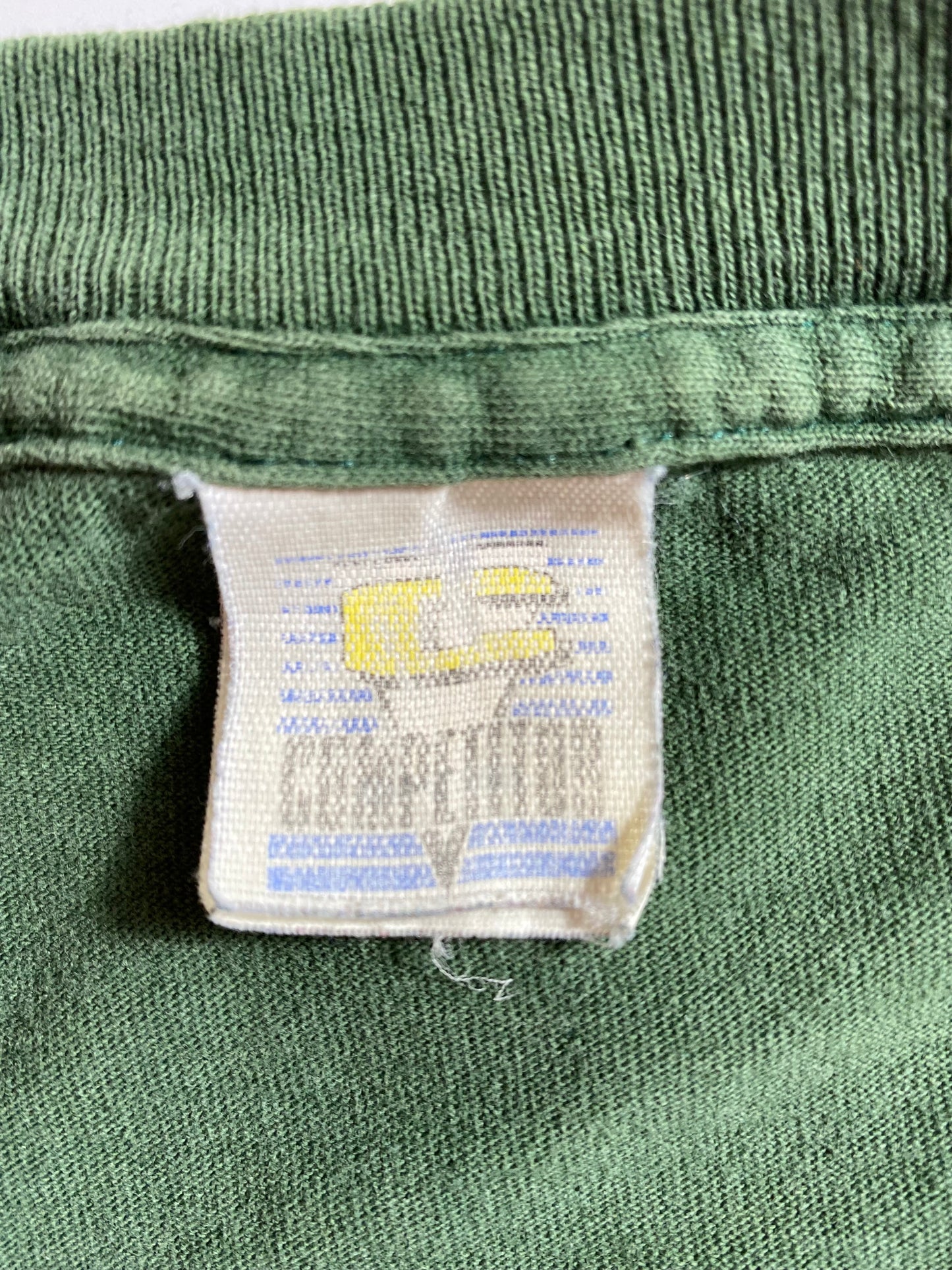 1993 PACKERS Made in USA Size XL Vintage NFL T- Shirt / K4181