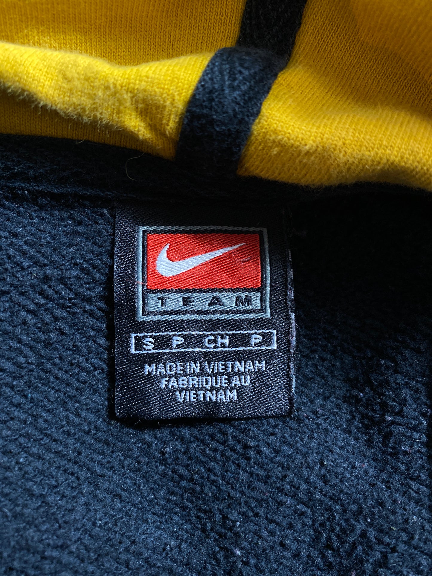 00' NIKE UNIVERSITY OF MISSOURI Size S Vintage College Hoodie Sweat-shirt / K2169