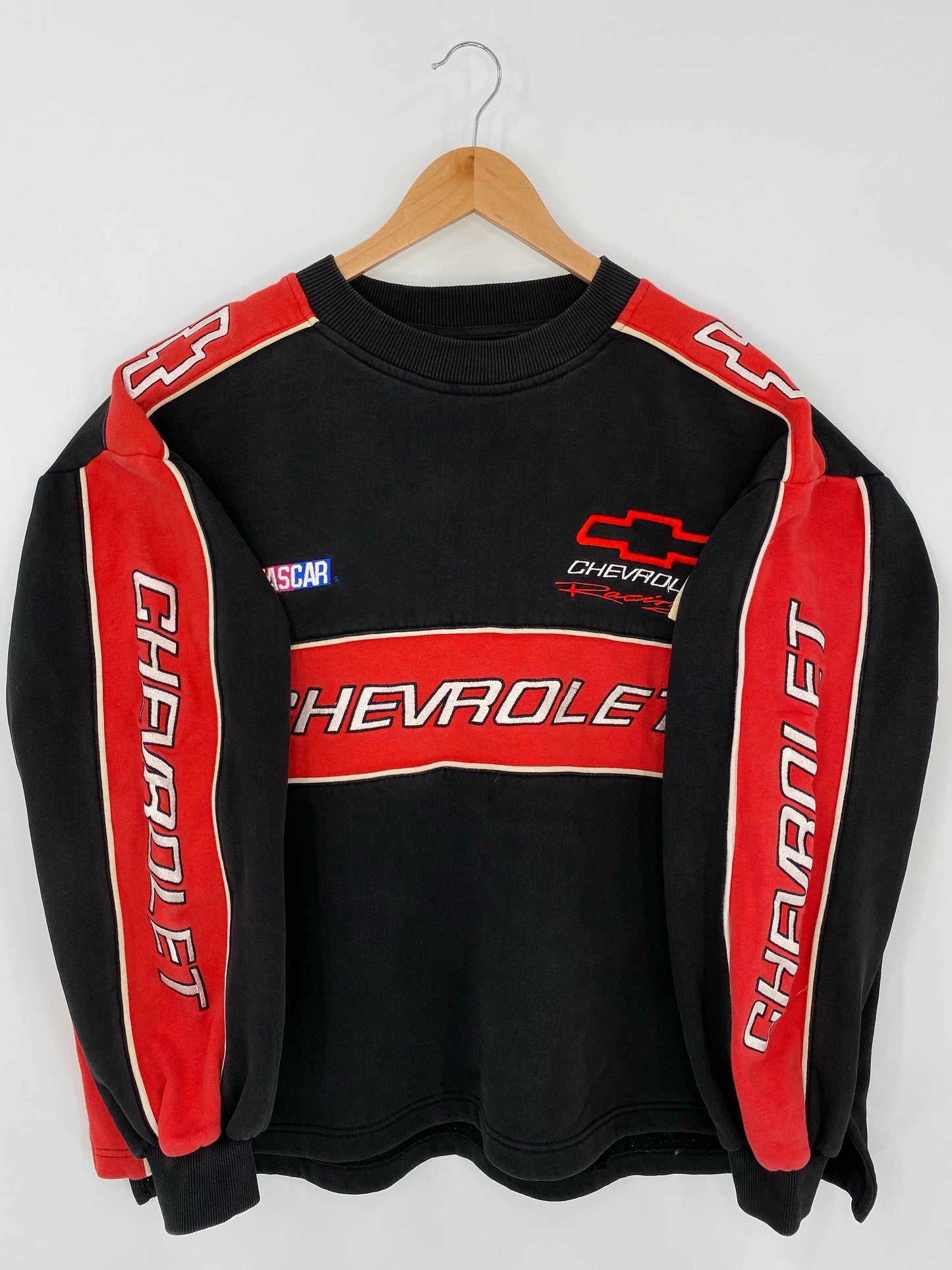 Vintage NASCAR CHEVROLET Size XL Vintage Sweat-shirt/ K5816