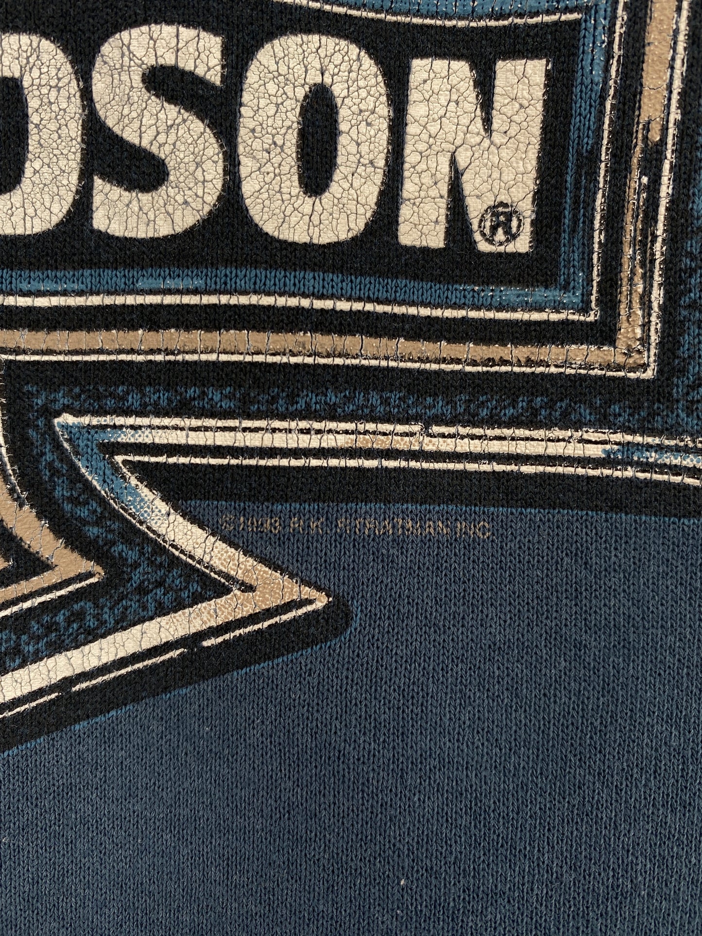 1993 HARLEY DAVIDSON Made in USA Size XL Vintage Sweat-Shirt / E735