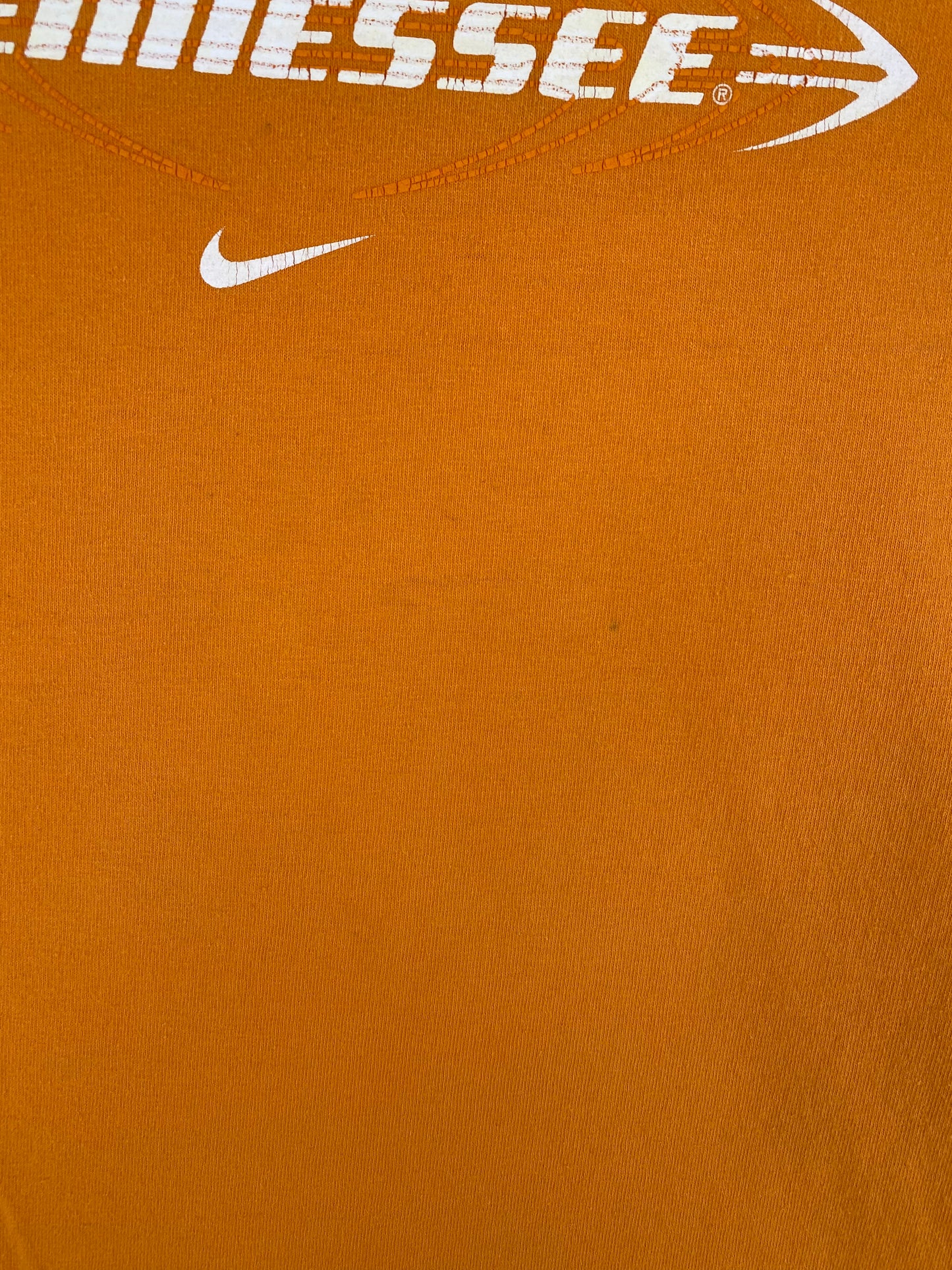 00' NIKE TENNESSEE VOLUNTEERS Size XL Vintage College Long Sleeve T-Shirts / A1683