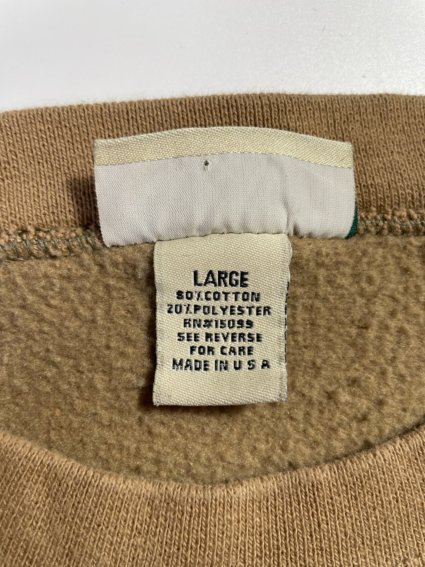 90's DEER Made in USA Size L Vintage Animal Sweat-Shirt / E1216