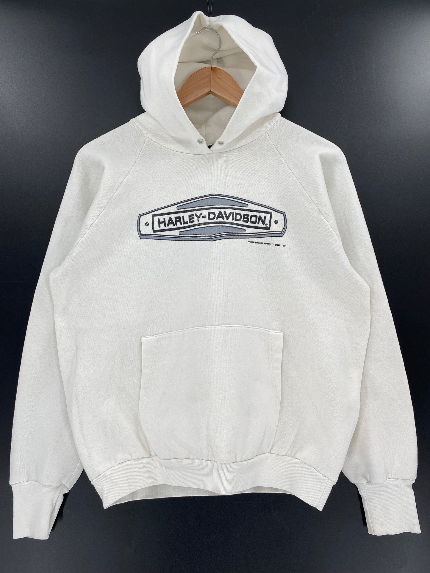 1992' HARLEY DAVIDSON Size L Vintage Sweat-Shirt / k5588