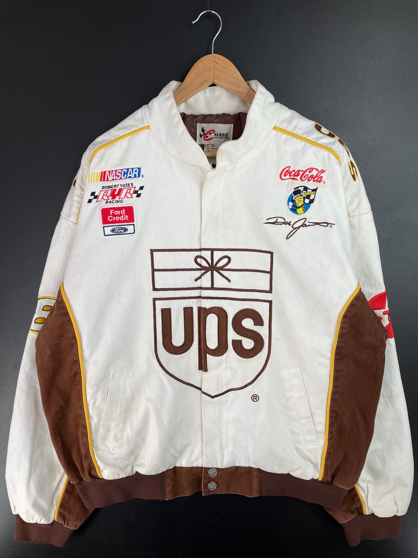 Vintage NASCAR x UPS Size XL Racing Jacket / E612