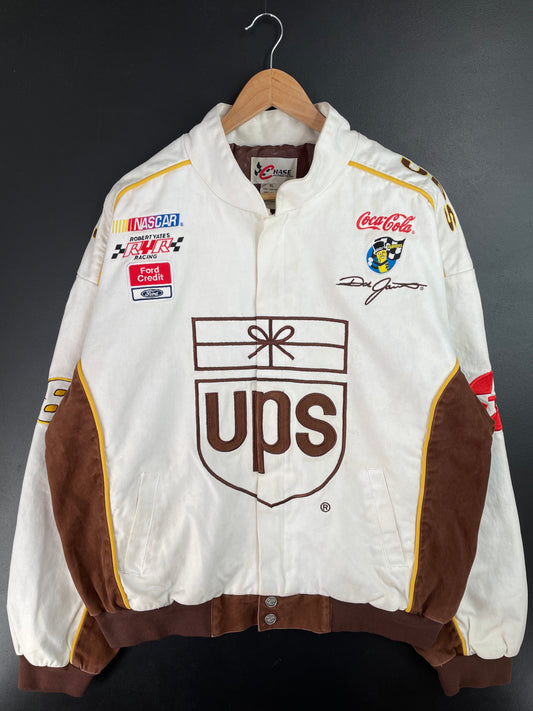 Vintage NASCAR x UPS Size XL Racing Jacket / E612