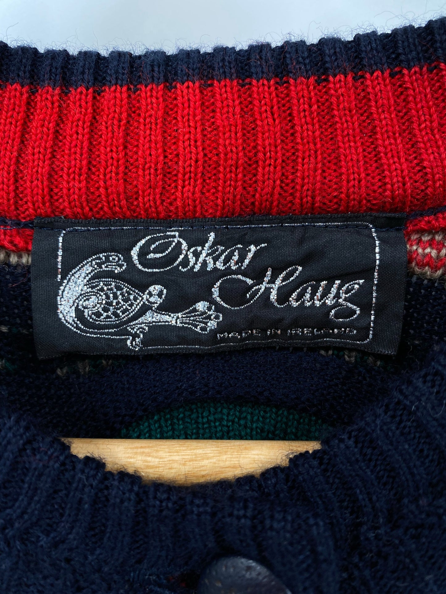 Vintage 3D COOGI- Style Approx. Size XL Knit Sweater / A7669