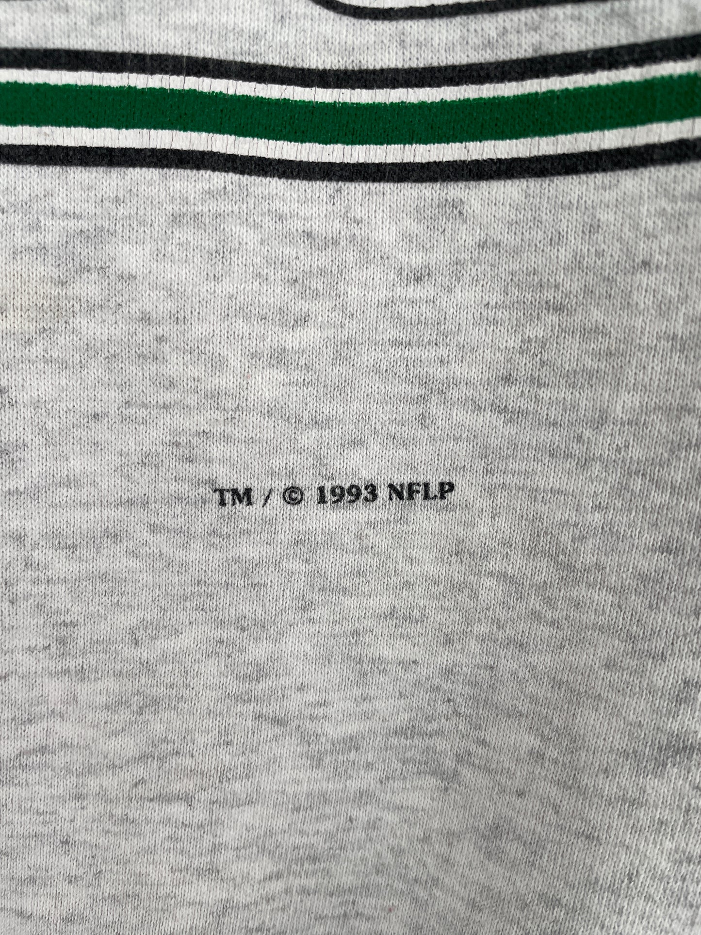 1993 NEW YORK JETS Made in USA Size XL Vintage NFL Sweat-Shirt / A3571