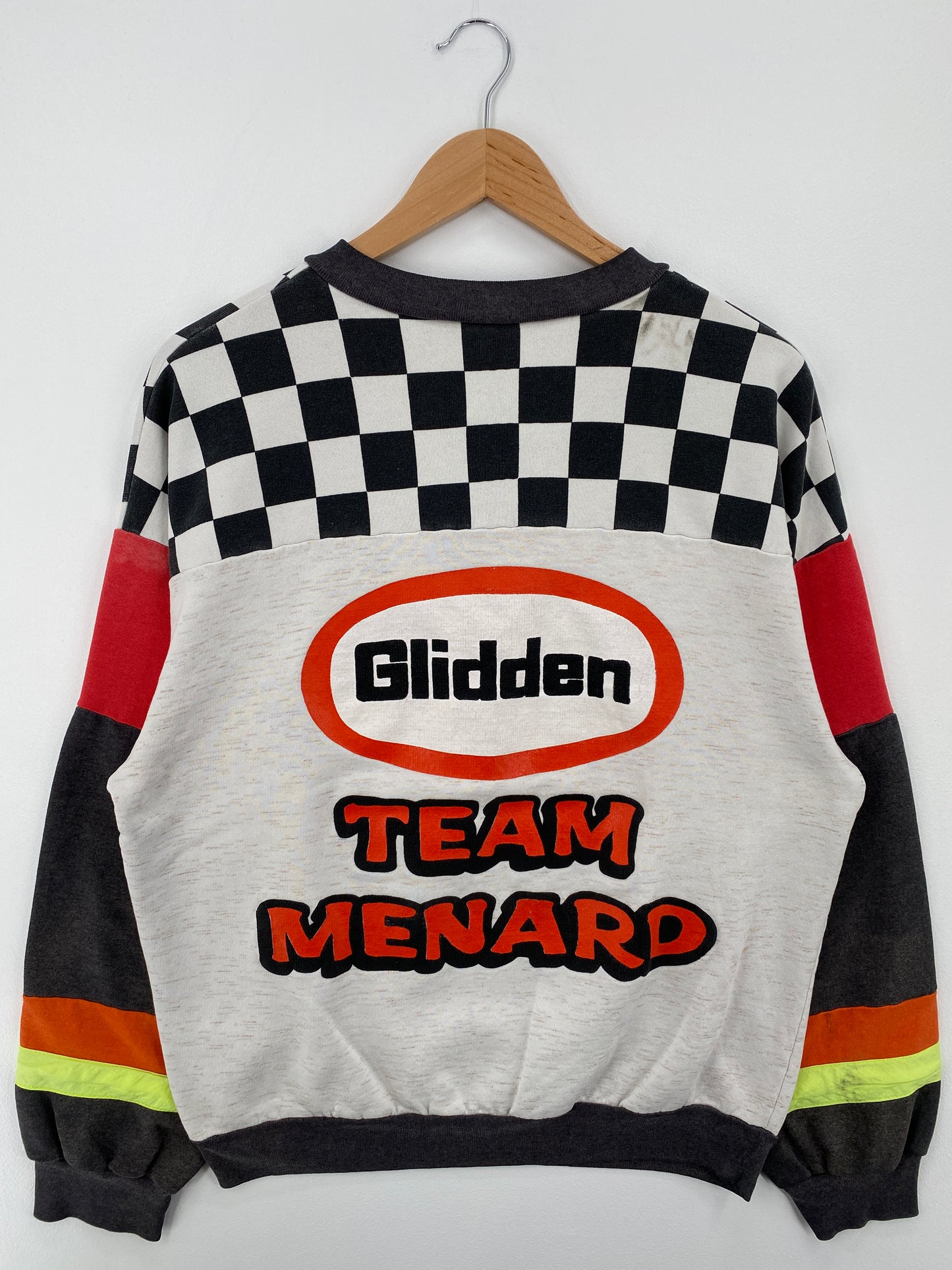 90’s GLIDDEN TEAM MENARD Size Approx.L Racing Sweat-Shirt / A8224