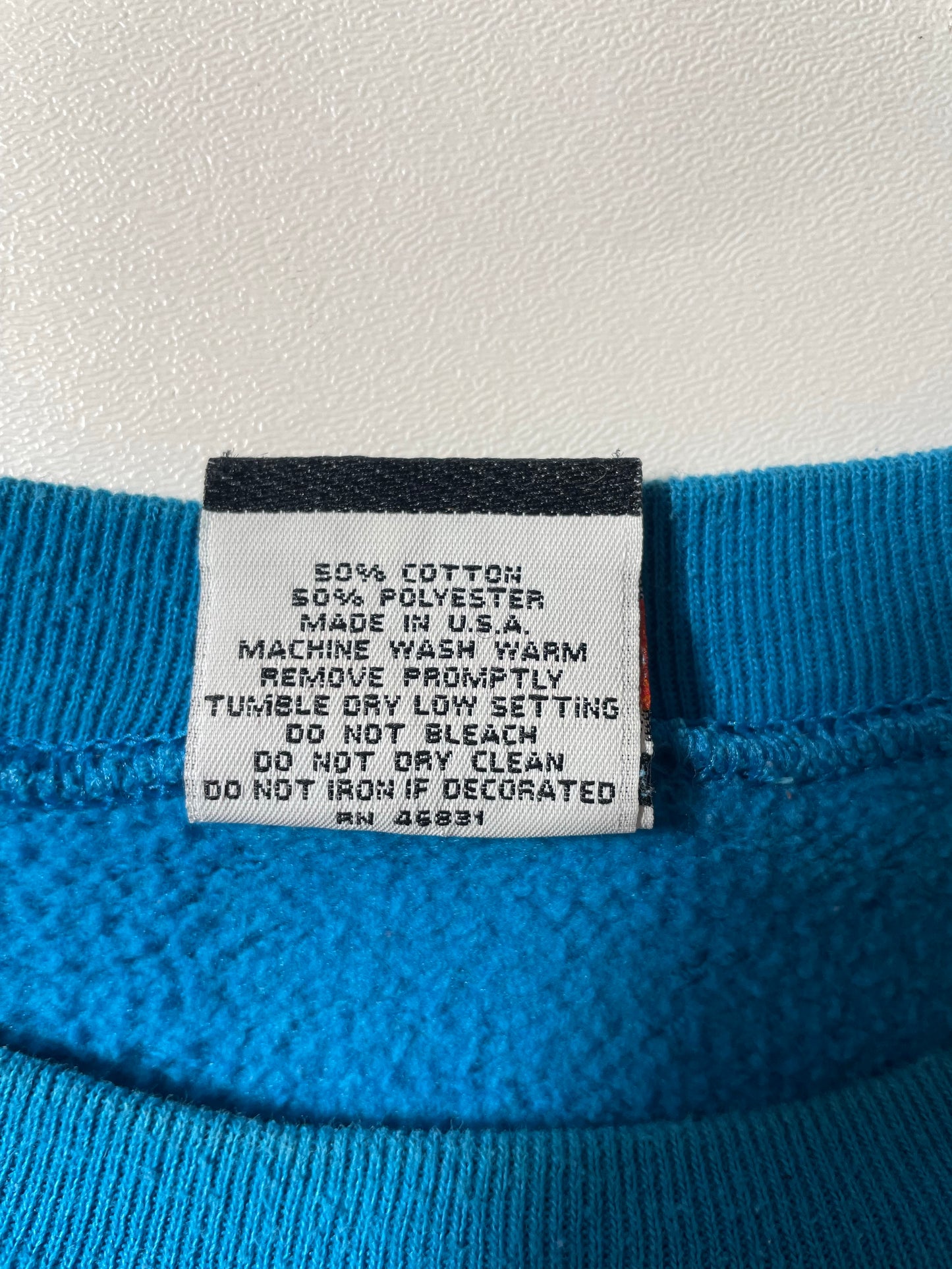 1992 FLORIDA MARLINS Made in USA Size XL Vintage MLB Sweat-Shirts/ K8768